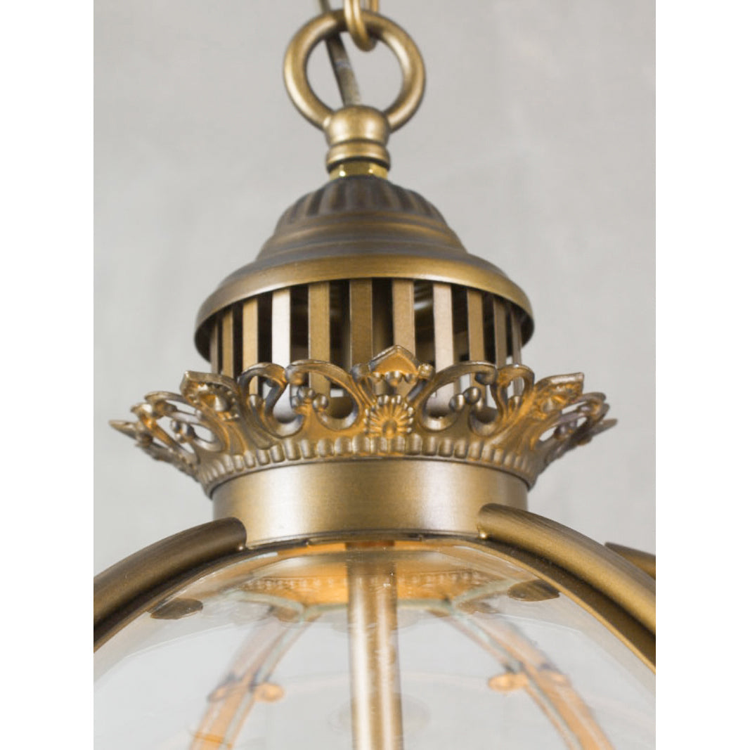 Svelte Ancien Industriel Métal Verre Suspension - Neutralighting