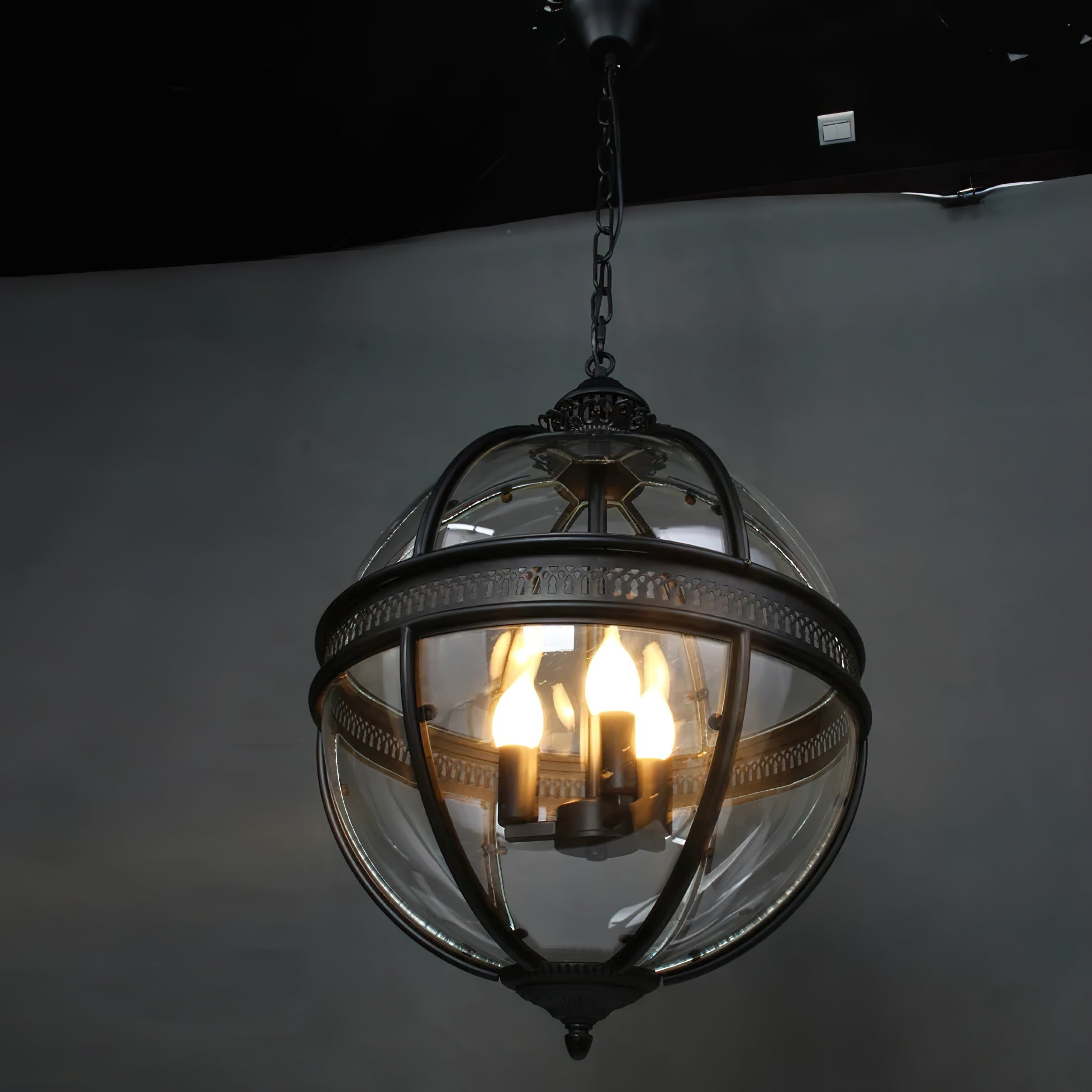 Edward Suspension Rétro en Verre