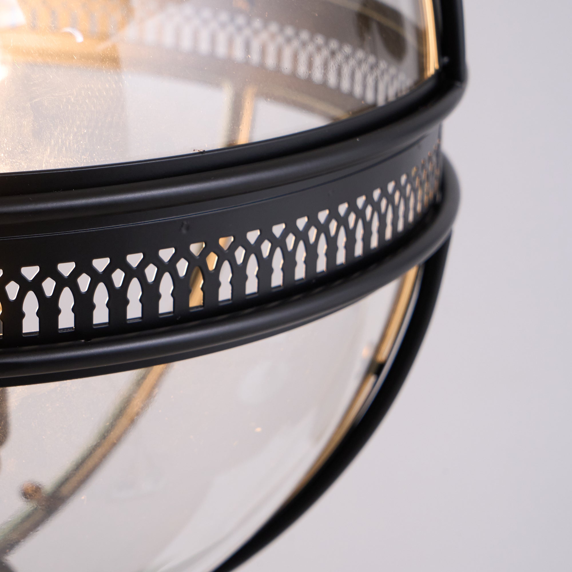 Edward Suspension Rétro en Verre