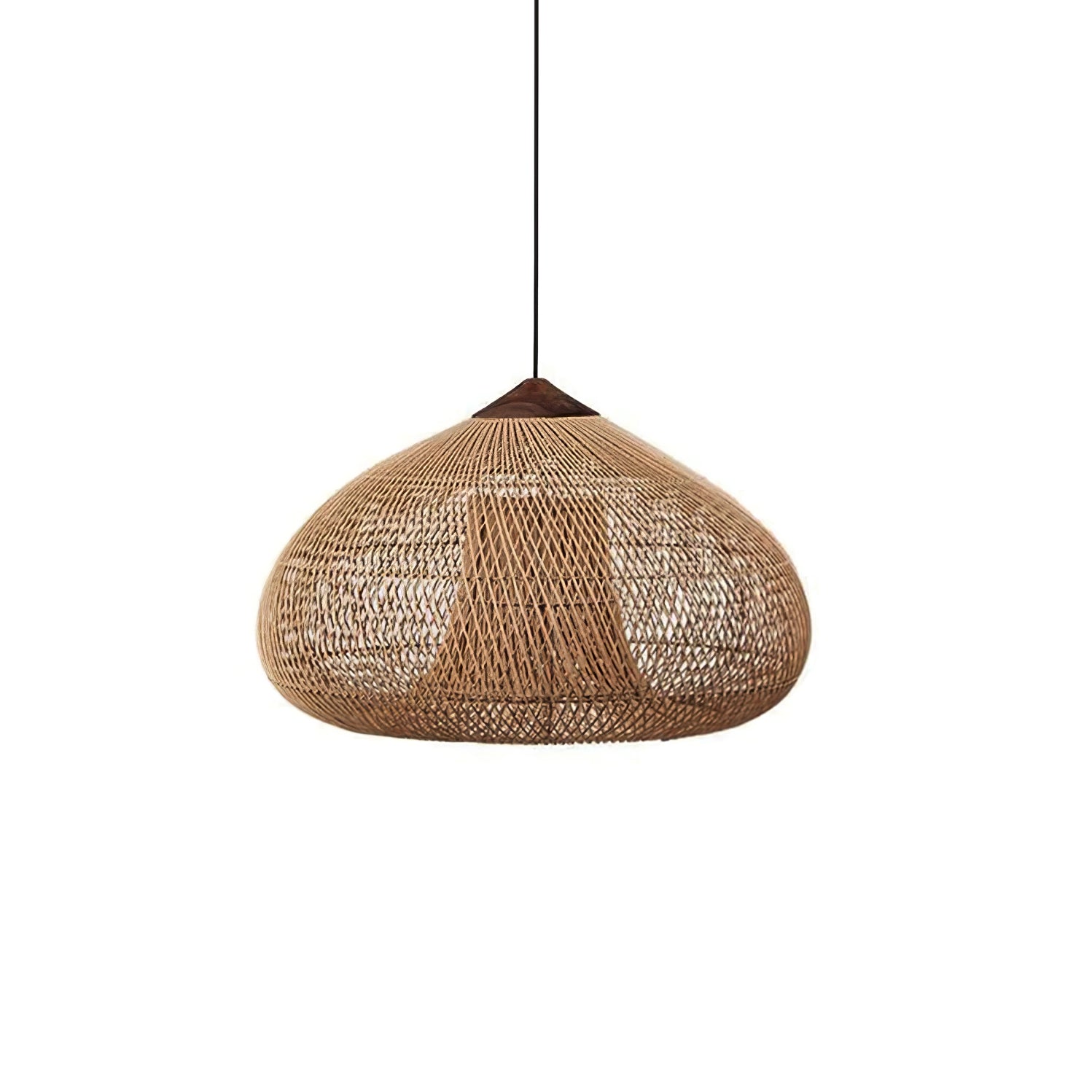 Evelyn Suspension en Rotin Tressé pour Salon - Neutralighting