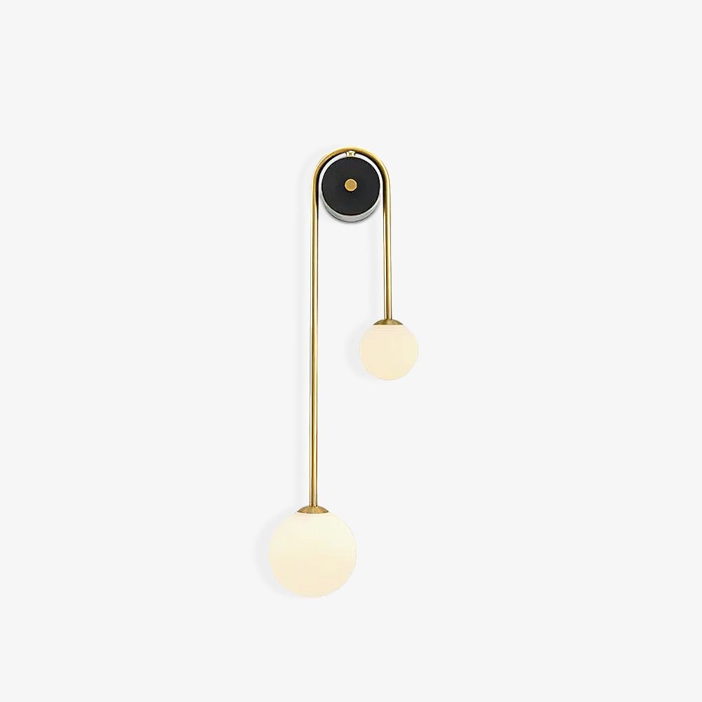 Elaro Applique Murale Arc en Laiton - Neutralighting