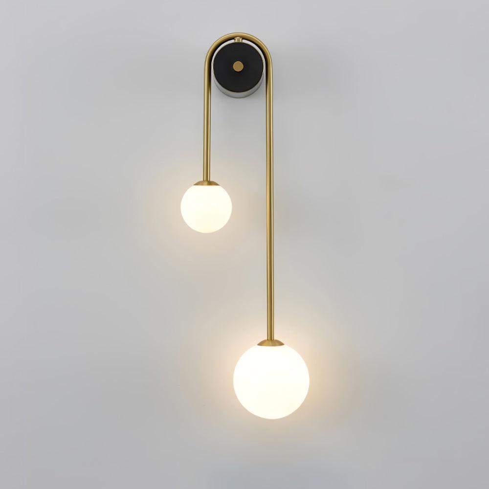 Elaro Applique Murale Arc en Laiton - Neutralighting