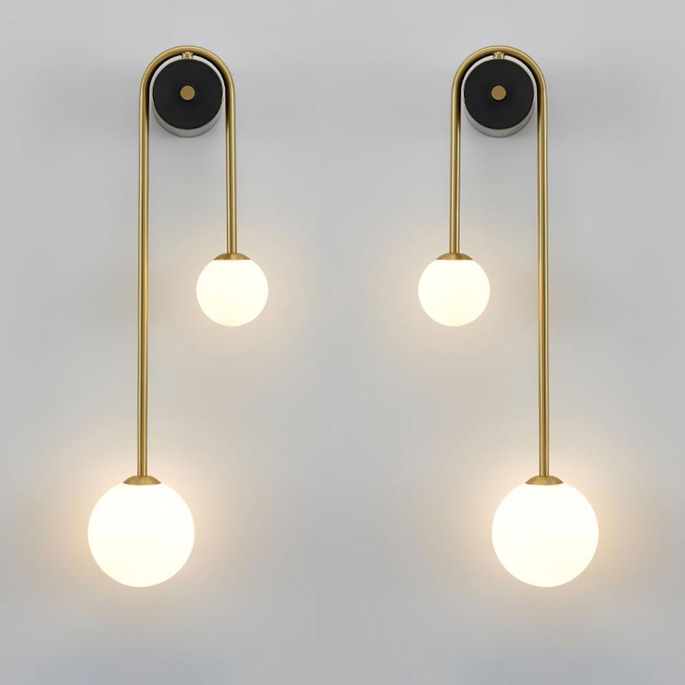 Elaro Applique Murale Arc en Laiton - Neutralighting