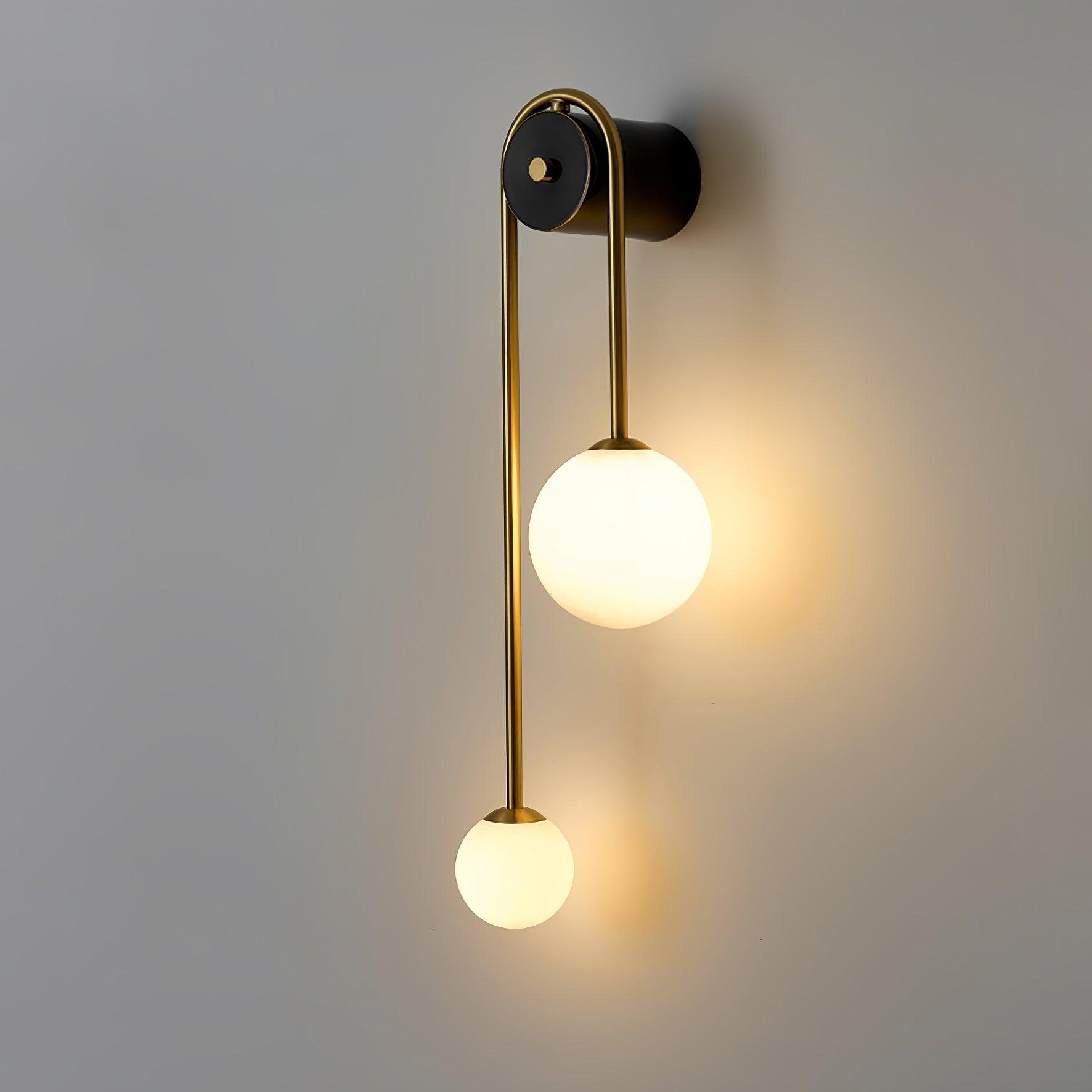 Elaro Applique Murale Arc en Laiton - Neutralighting