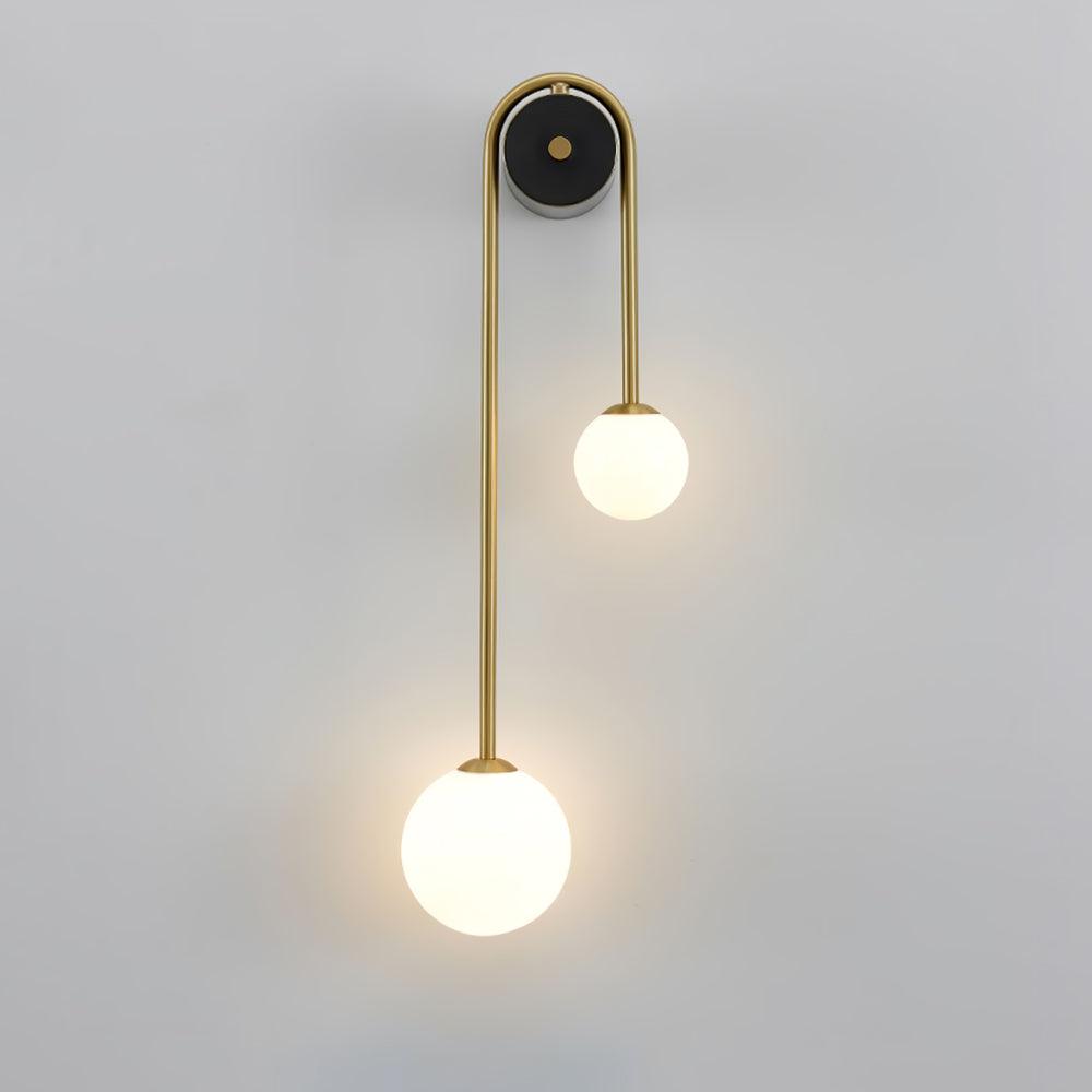 Elaro Applique Murale Arc en Laiton - Neutralighting