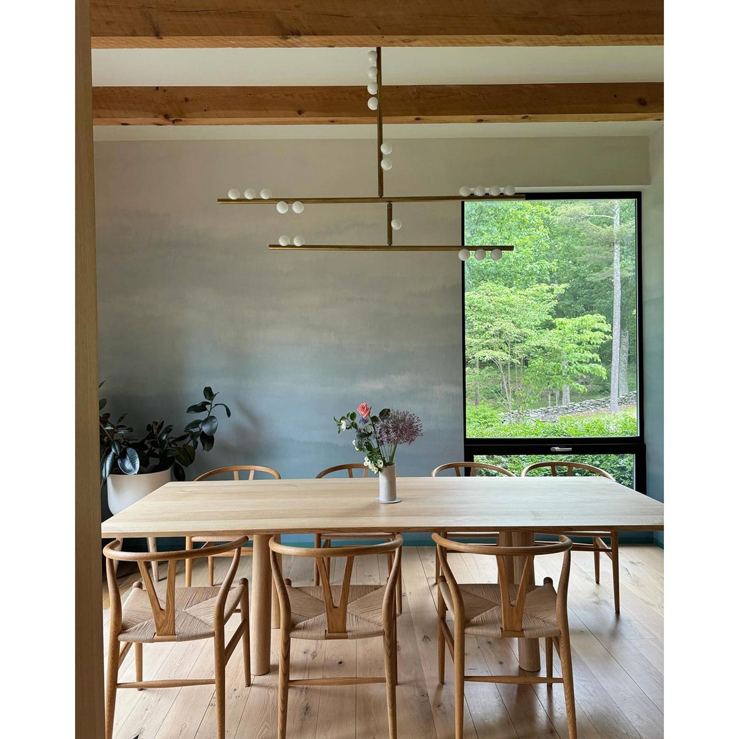 Orbis Moderne Minimaliste Baisse Système Antique Verre Lustre - Neutralighting