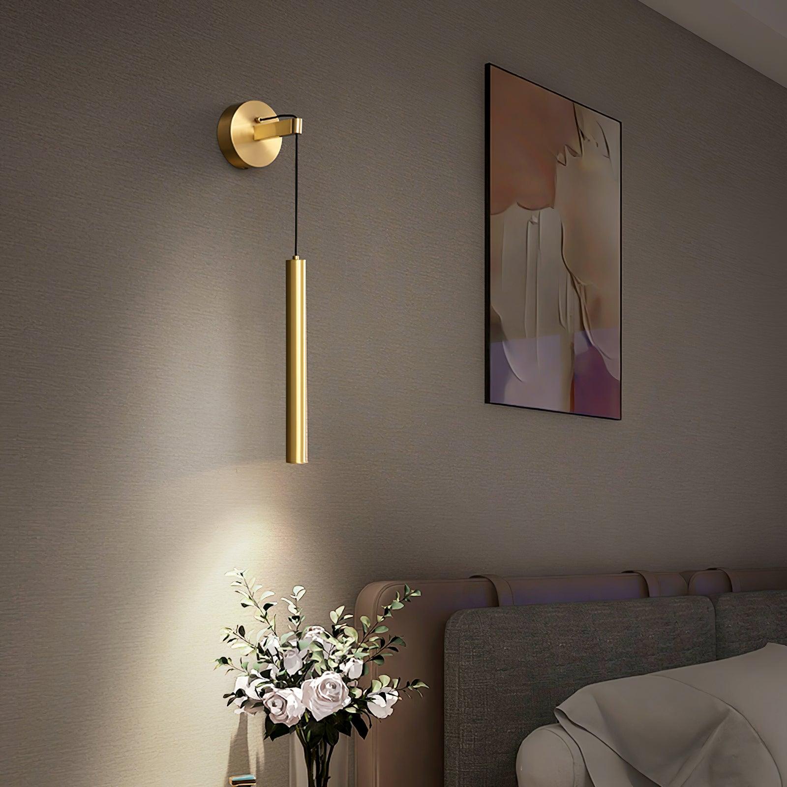 Thomasina Applique Murale Ligne Laiton Moderne Minimaliste - Neutralighting