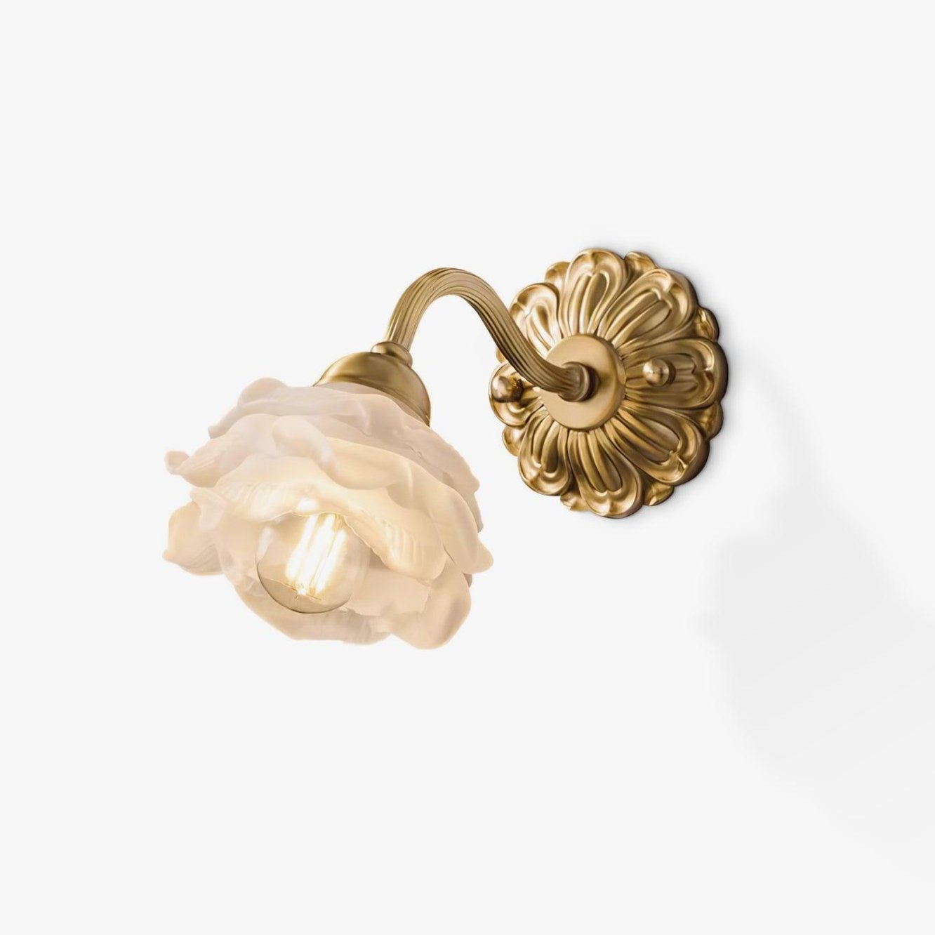 Drifte Applique murale de luxe florale en laiton - Neutralighting