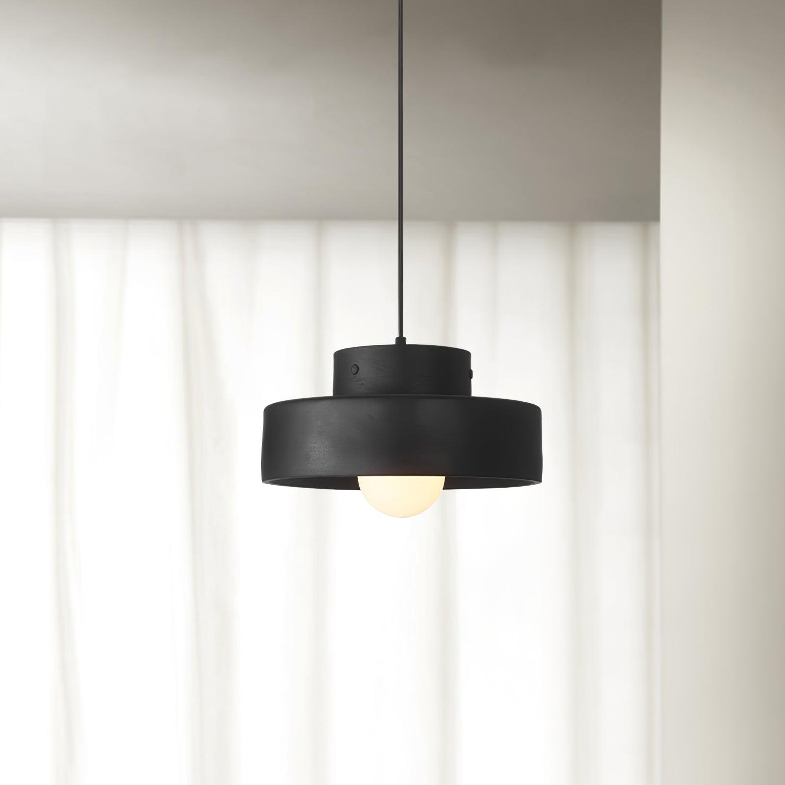 Bray Pendant Lamp Double Layers Resin - Letslighting