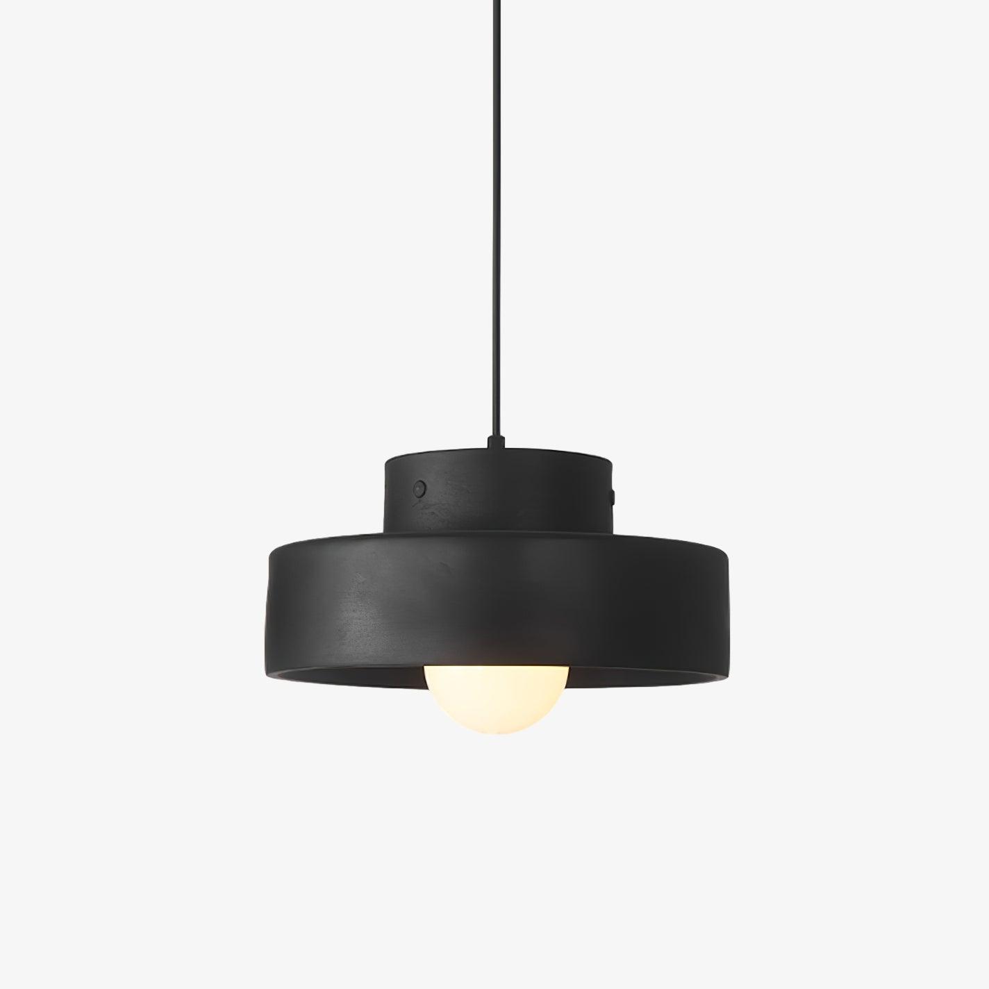 Bray Pendant Lamp Double Layers Resin - Letslighting