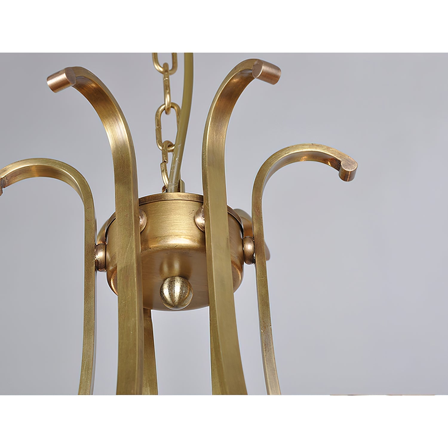 Ethos Prime Élégance Laiton Métal Verre Lustre - Neutralighting