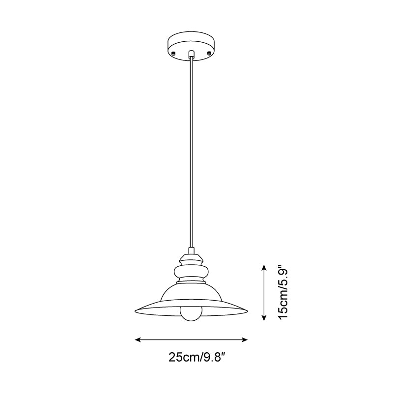 Brenna Suspension Accent en Verre Texturé - Neutralighting