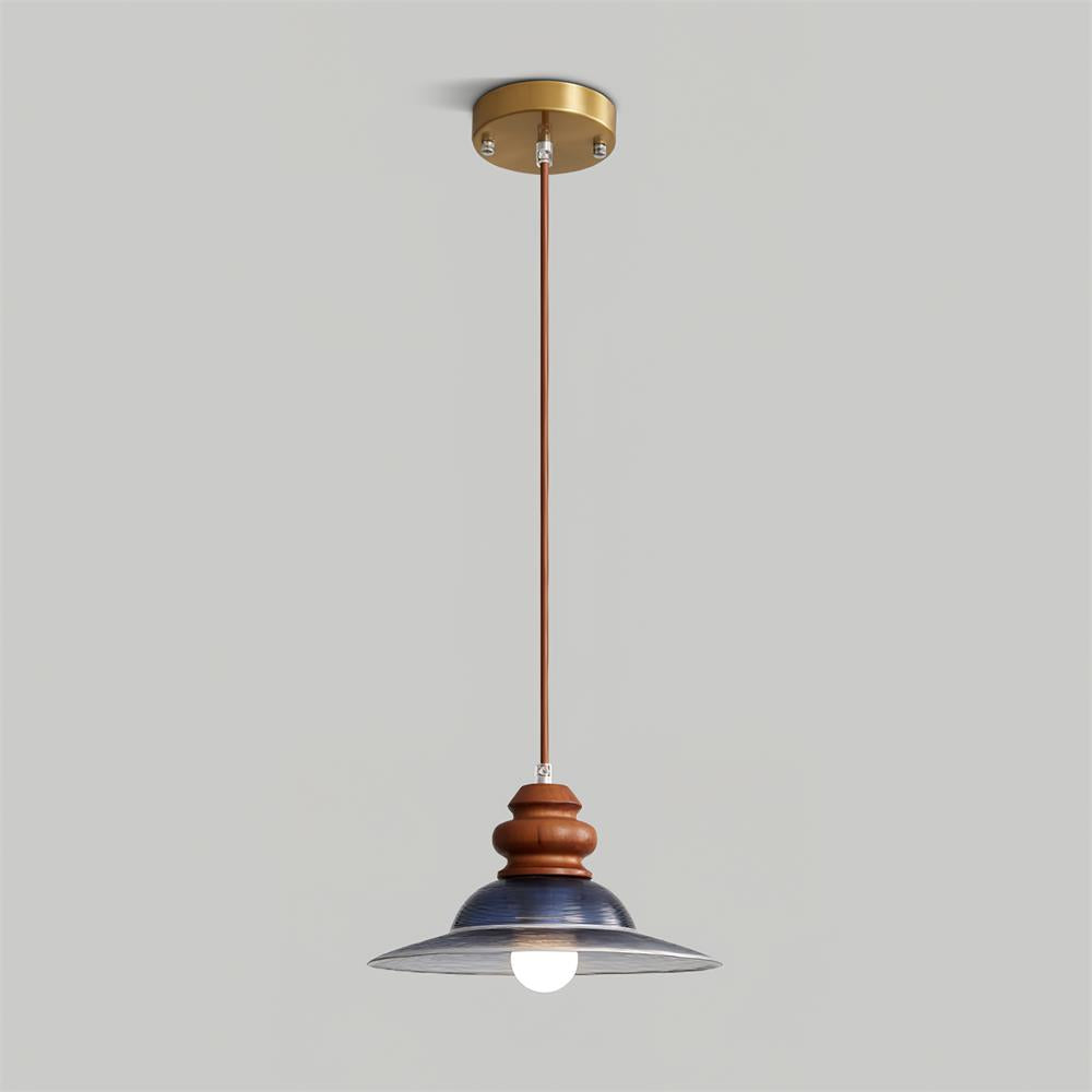 Brenna Suspension Accent en Verre Texturé - Neutralighting