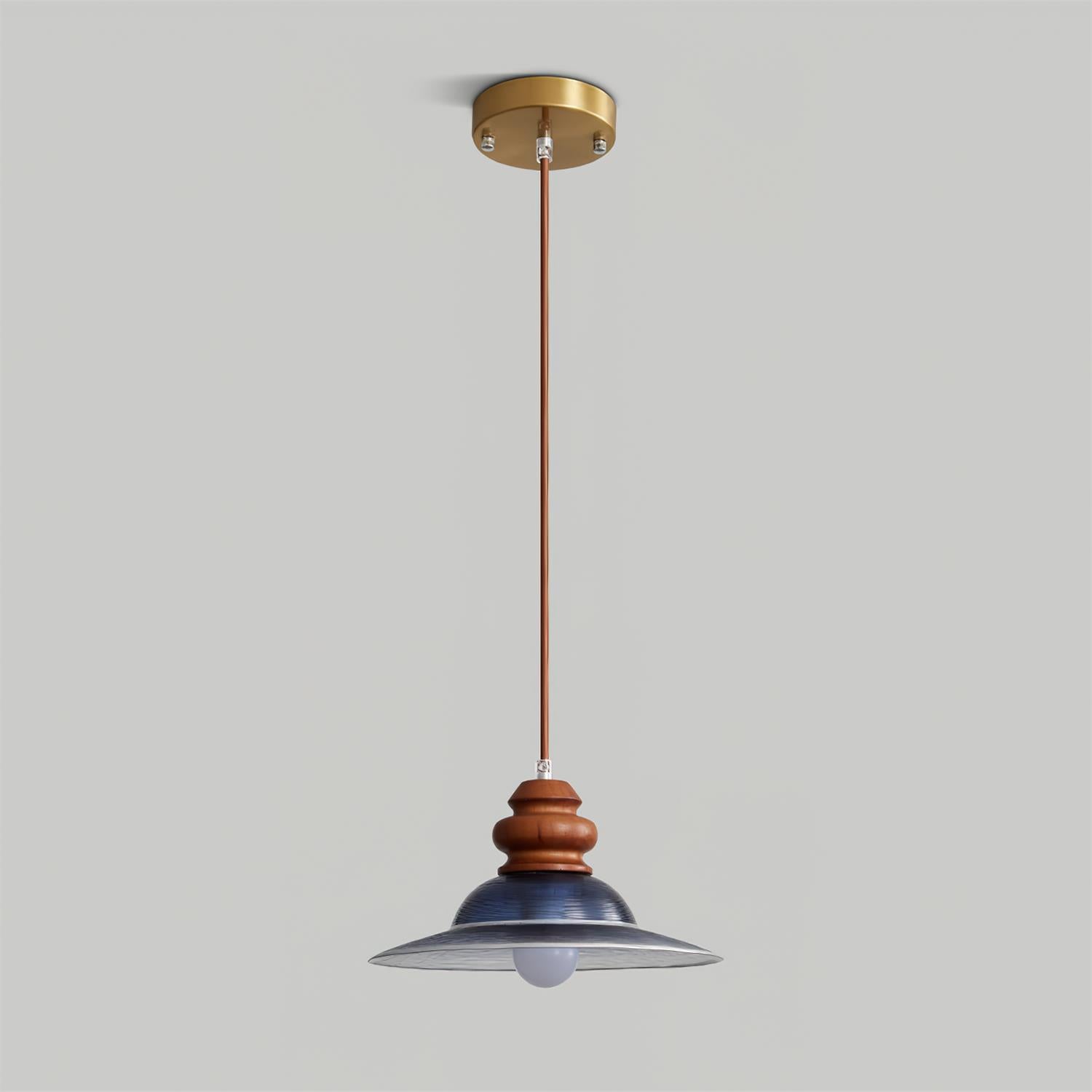 Brenna Suspension Accent en Verre Texturé - Neutralighting