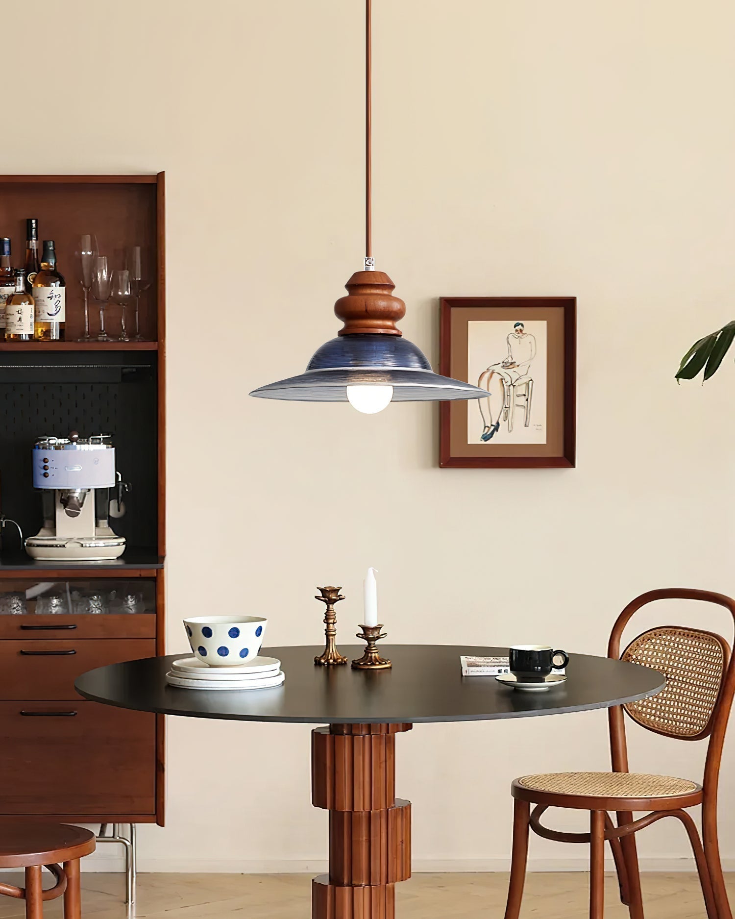 Brenna Suspension Accent en Verre Texturé - Neutralighting