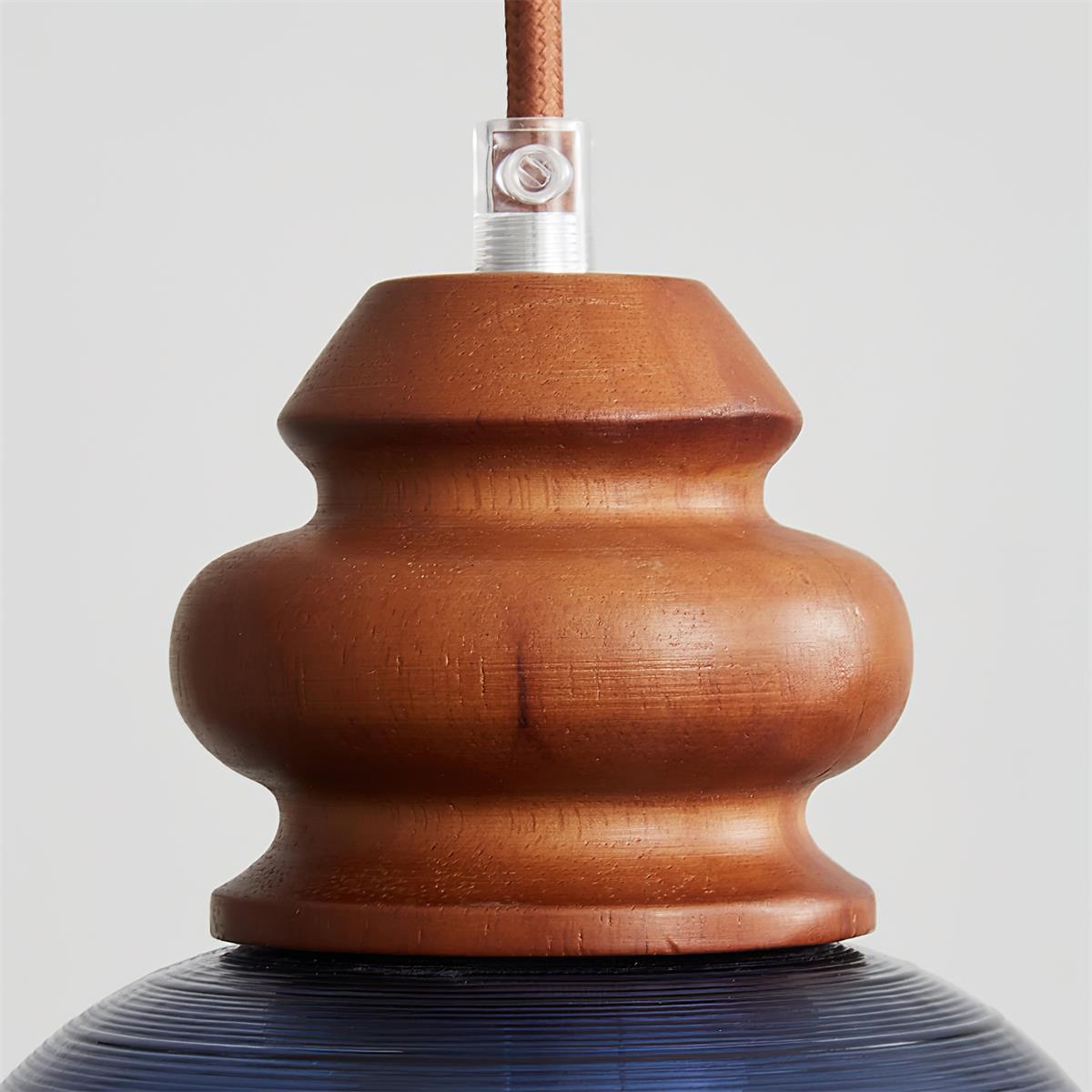 Brenna Suspension Accent en Verre Texturé - Neutralighting