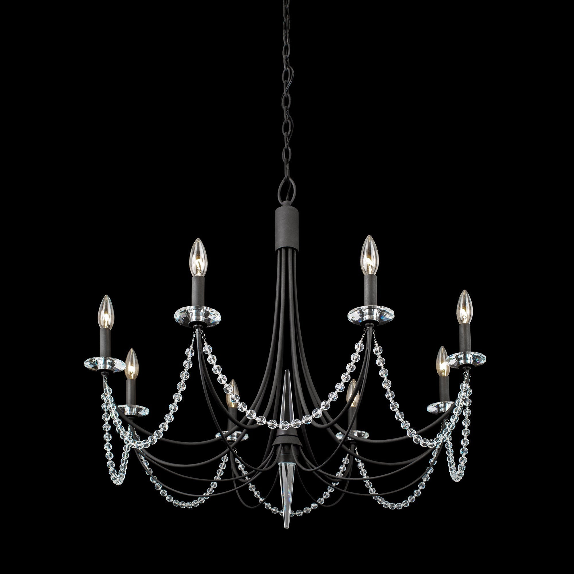 Purelux Postmodern Luxe Laiton Métal Cristal Lustre - Neutralighting