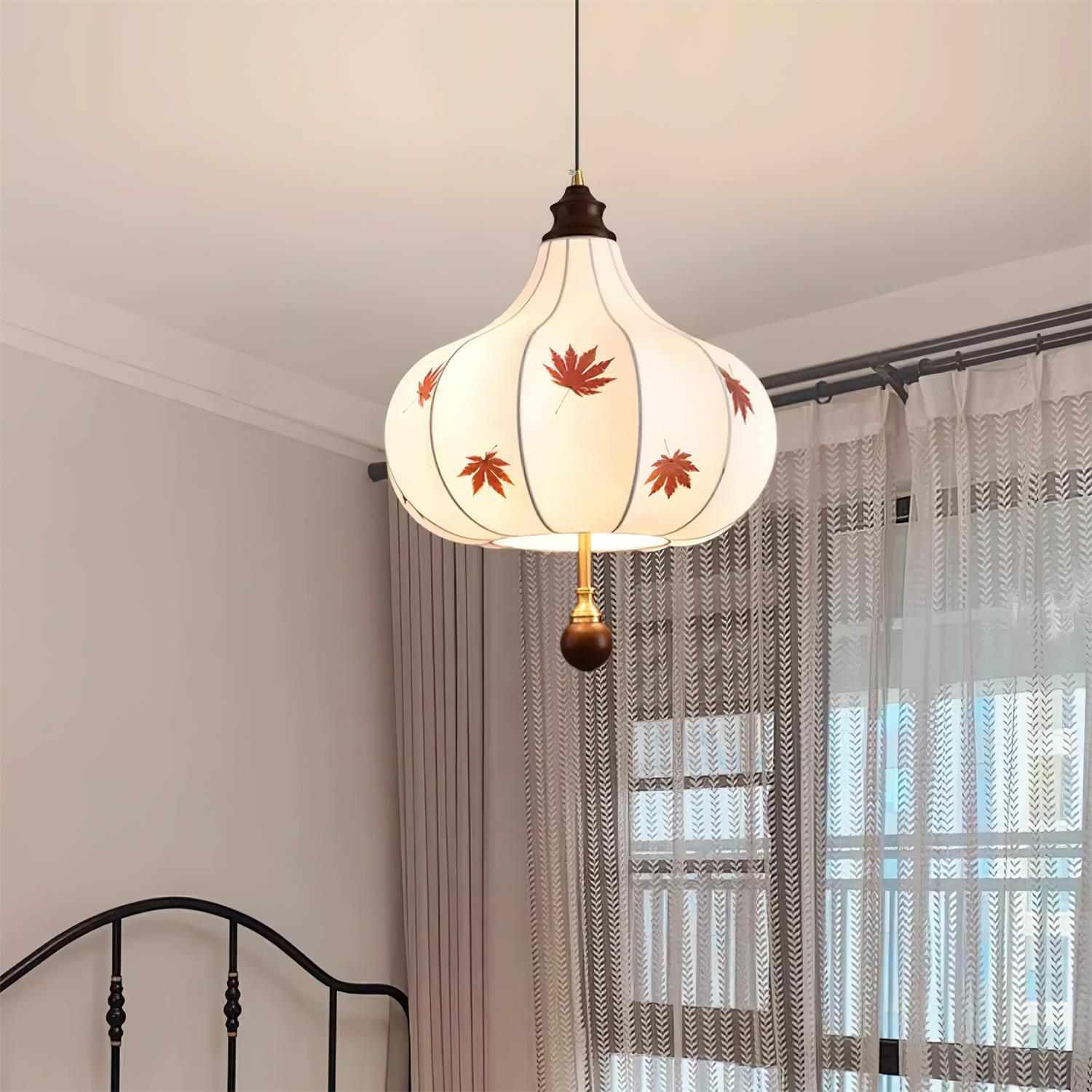 Brera Suspension Érable Feuille Organique Sculptural - Neutralighting