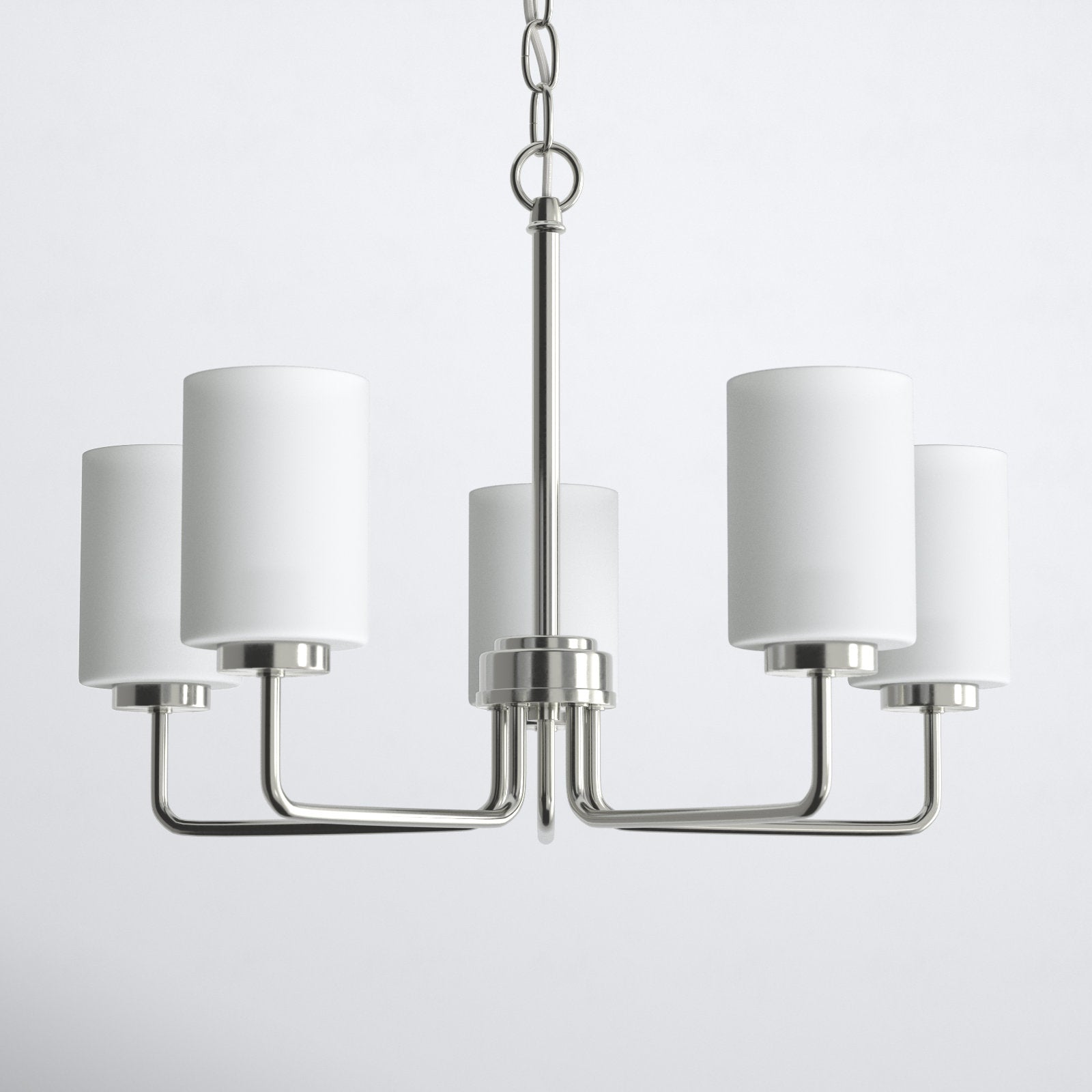 Neva Lustre Métal Noir Verre Minimaliste Moderne - Neutralighting