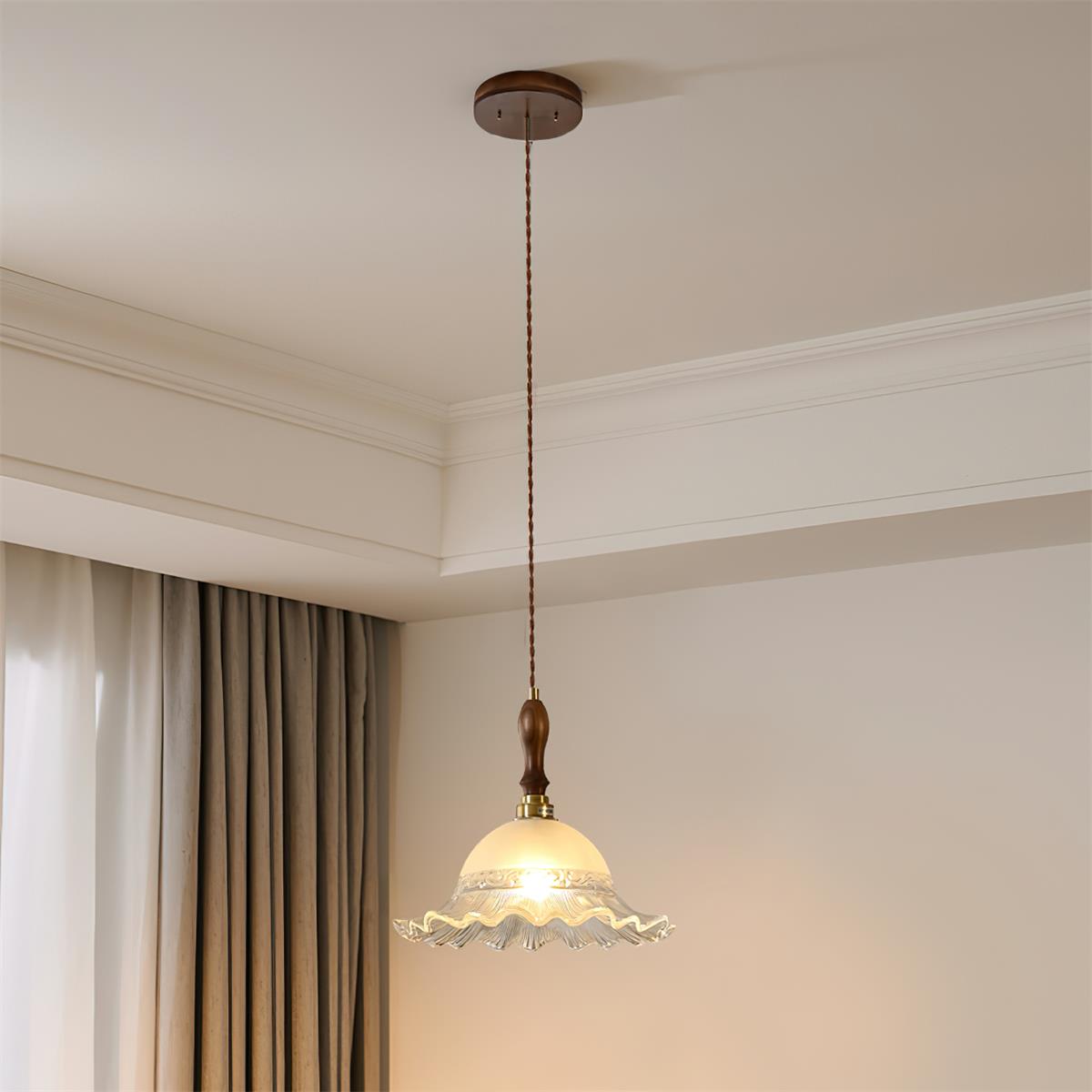 Brielle Suspension en Verre Vintage - Neutralighting