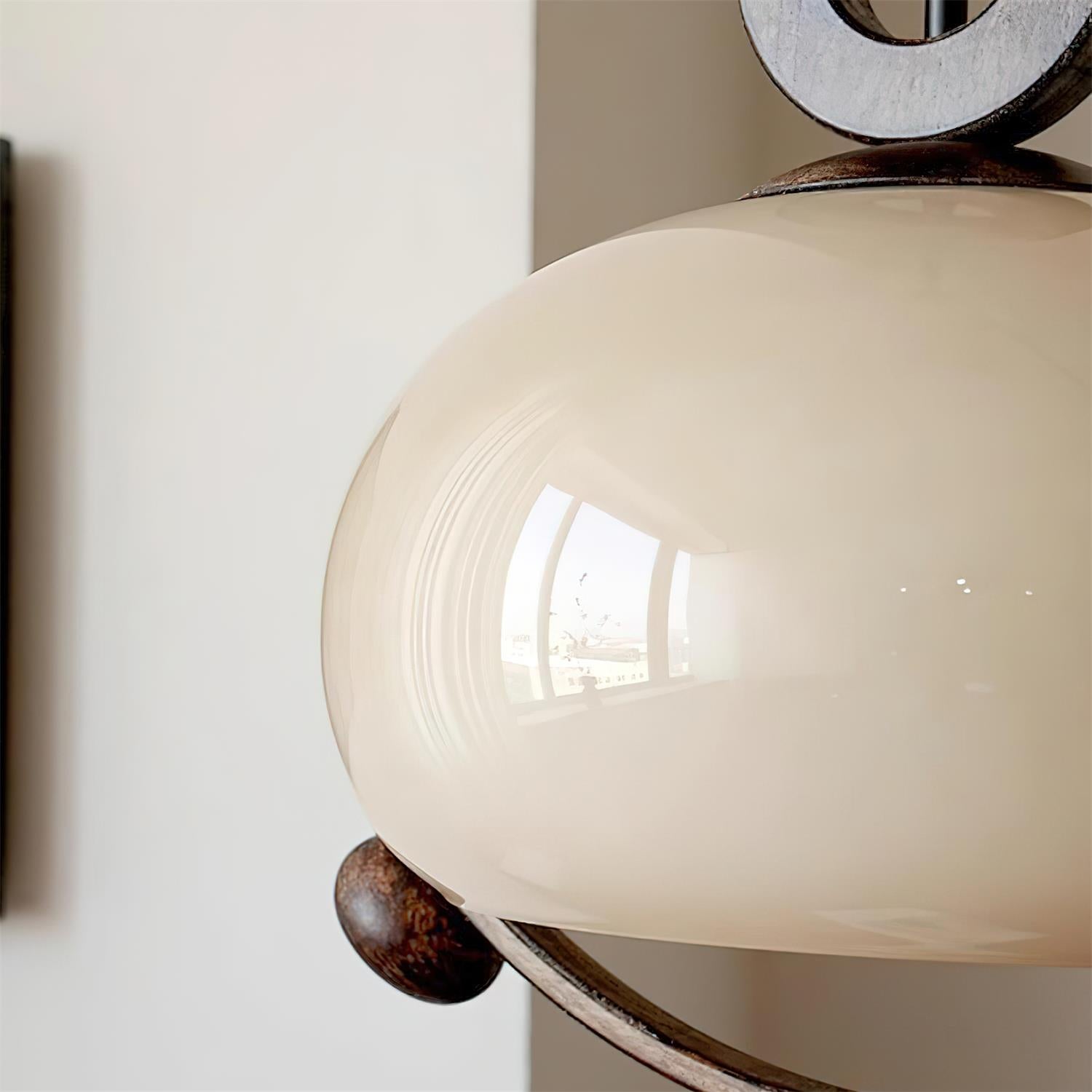 Briette Suspension Lampe Bois Arrondi Vintage - Neutralighting