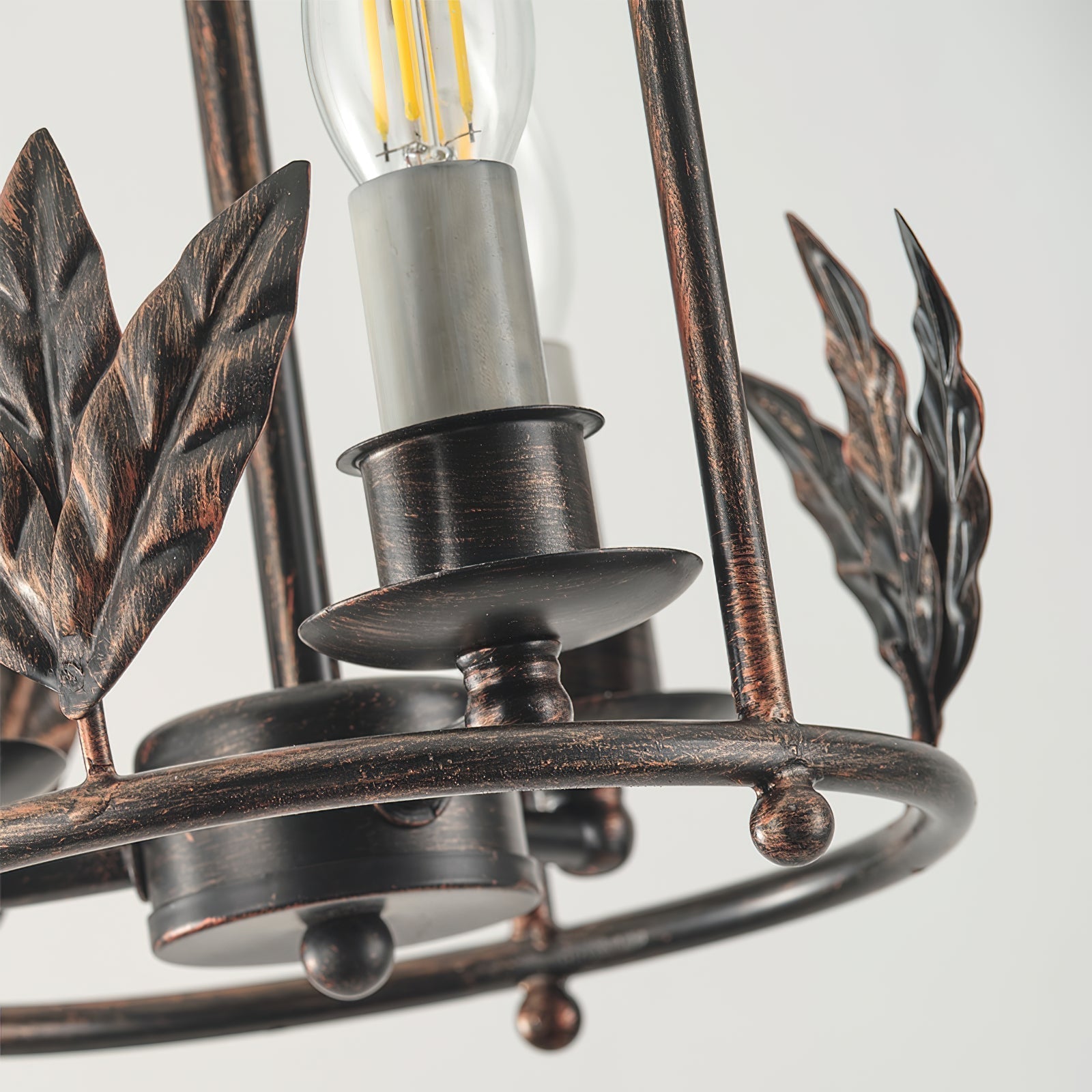 Hylite Suspension Lanterne Métal Doré Industrielle Vintage - Neutralighting