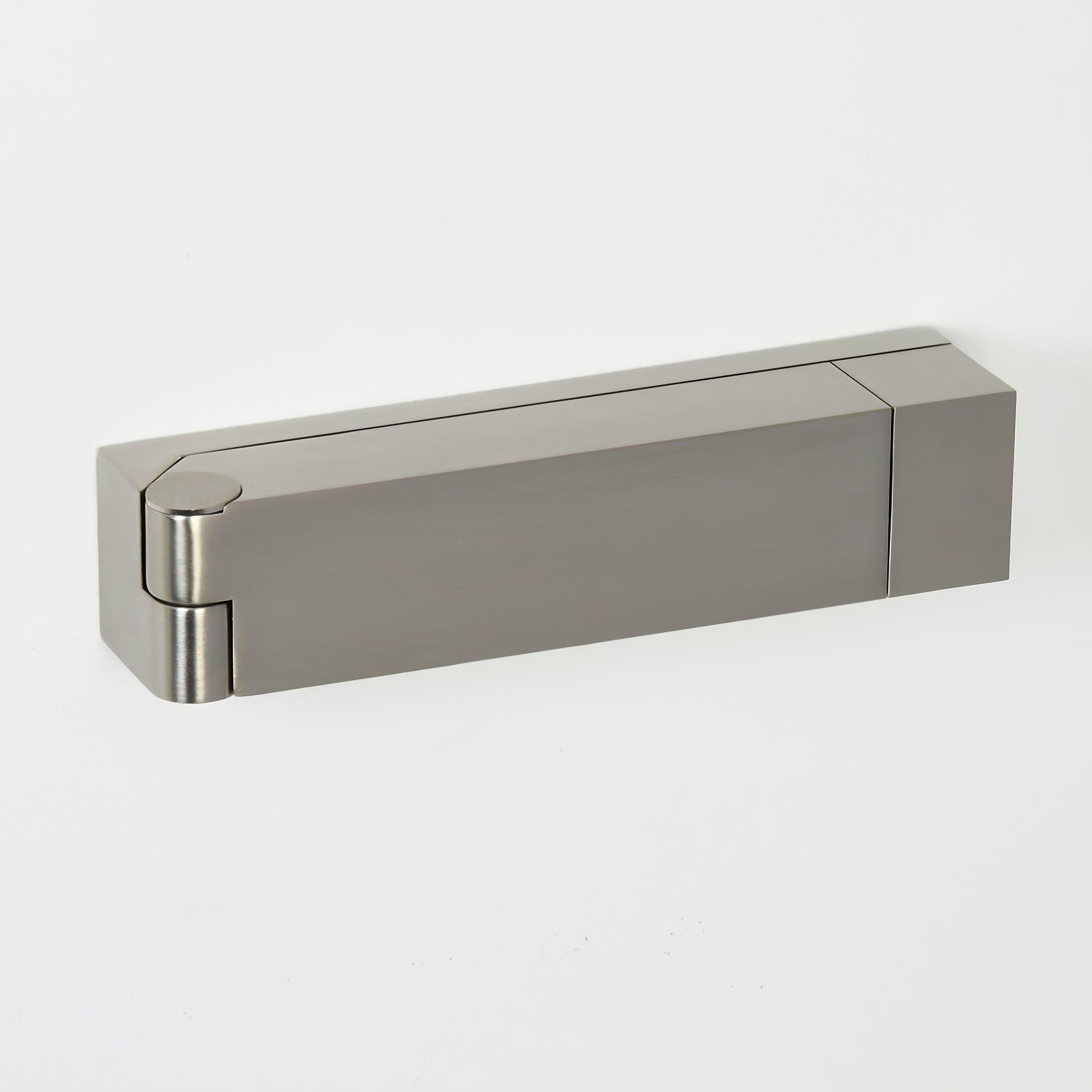 LED Wall Sconce Aluminum Alloy Body Matt Black Nickel Minimalist - Letslighting