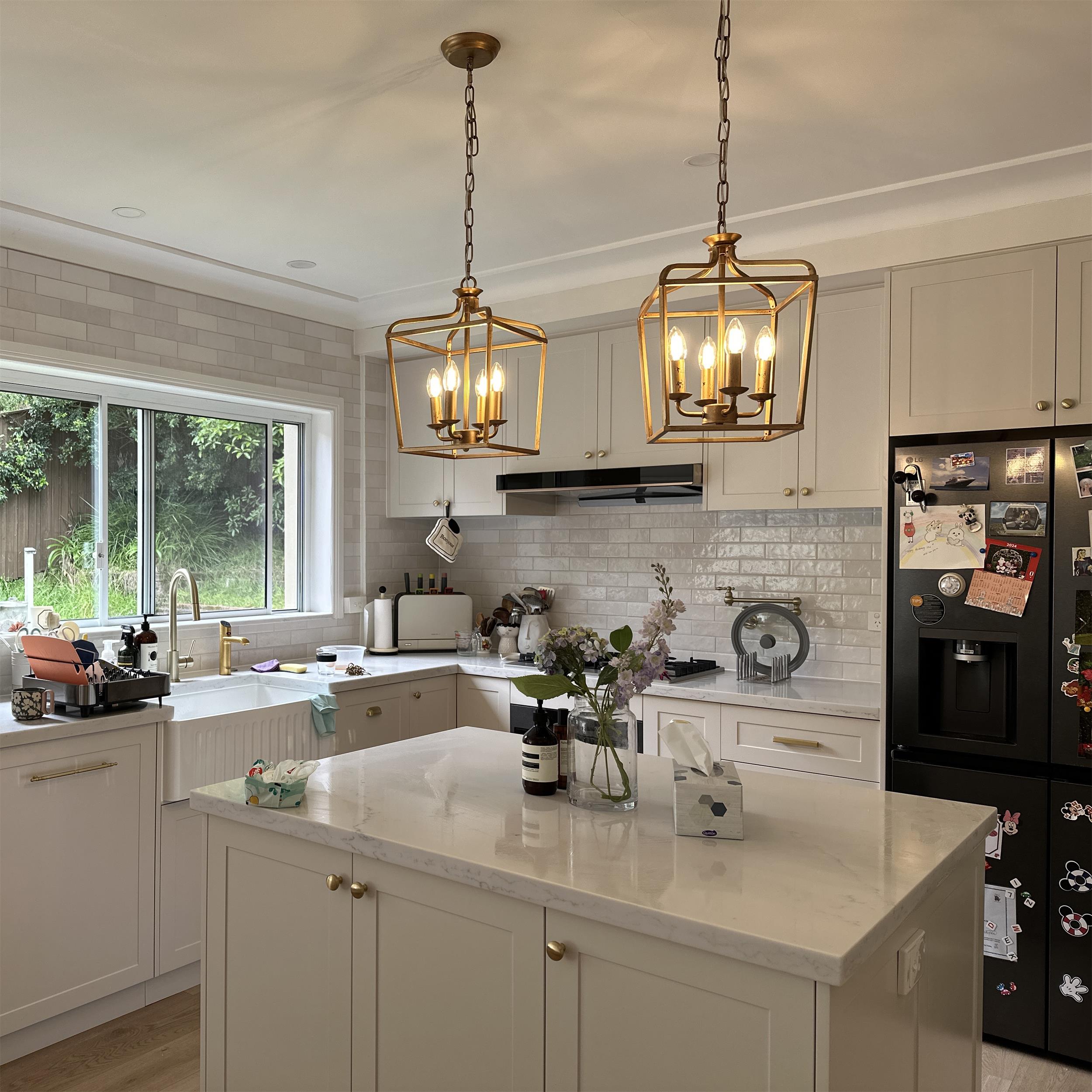 Lyra Postmodern Luxury Copper Crystal Chandelier - Lamp Copper