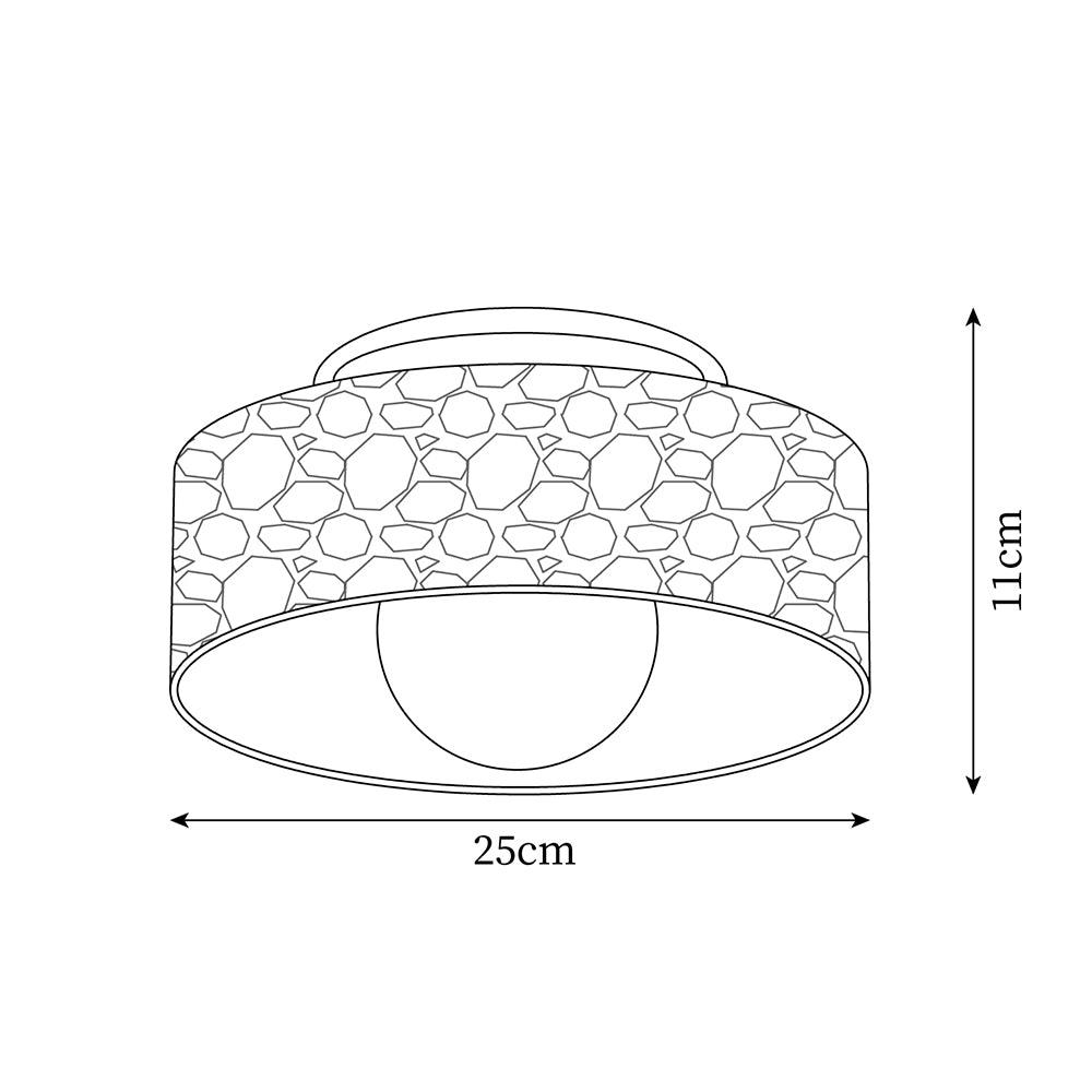 Brito Lustre Plafonnier Éco Chic Minimaliste - Neutralighting