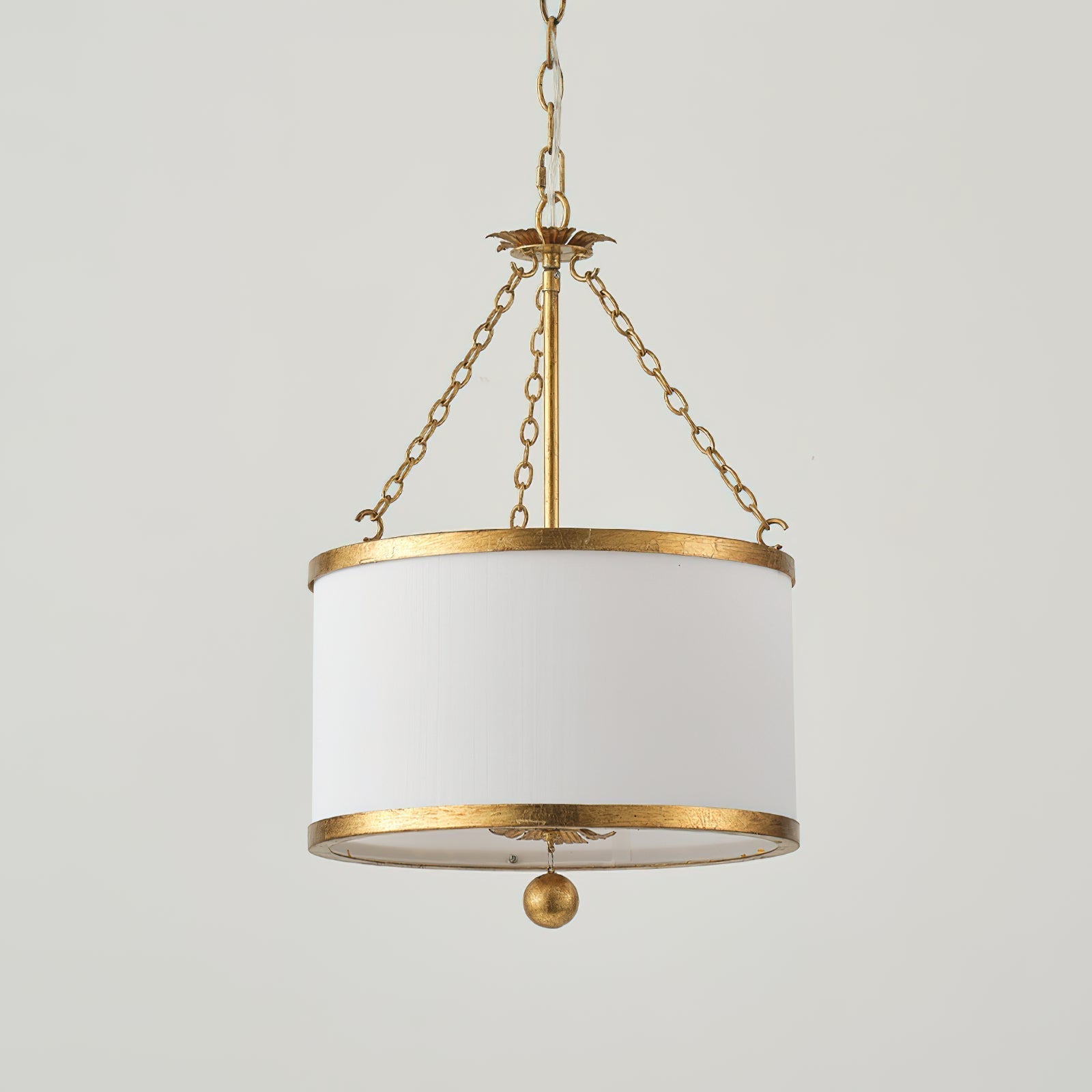 Helix Suspension Tambour Créativité Individuelle Tissu Métal - Neutralighting
