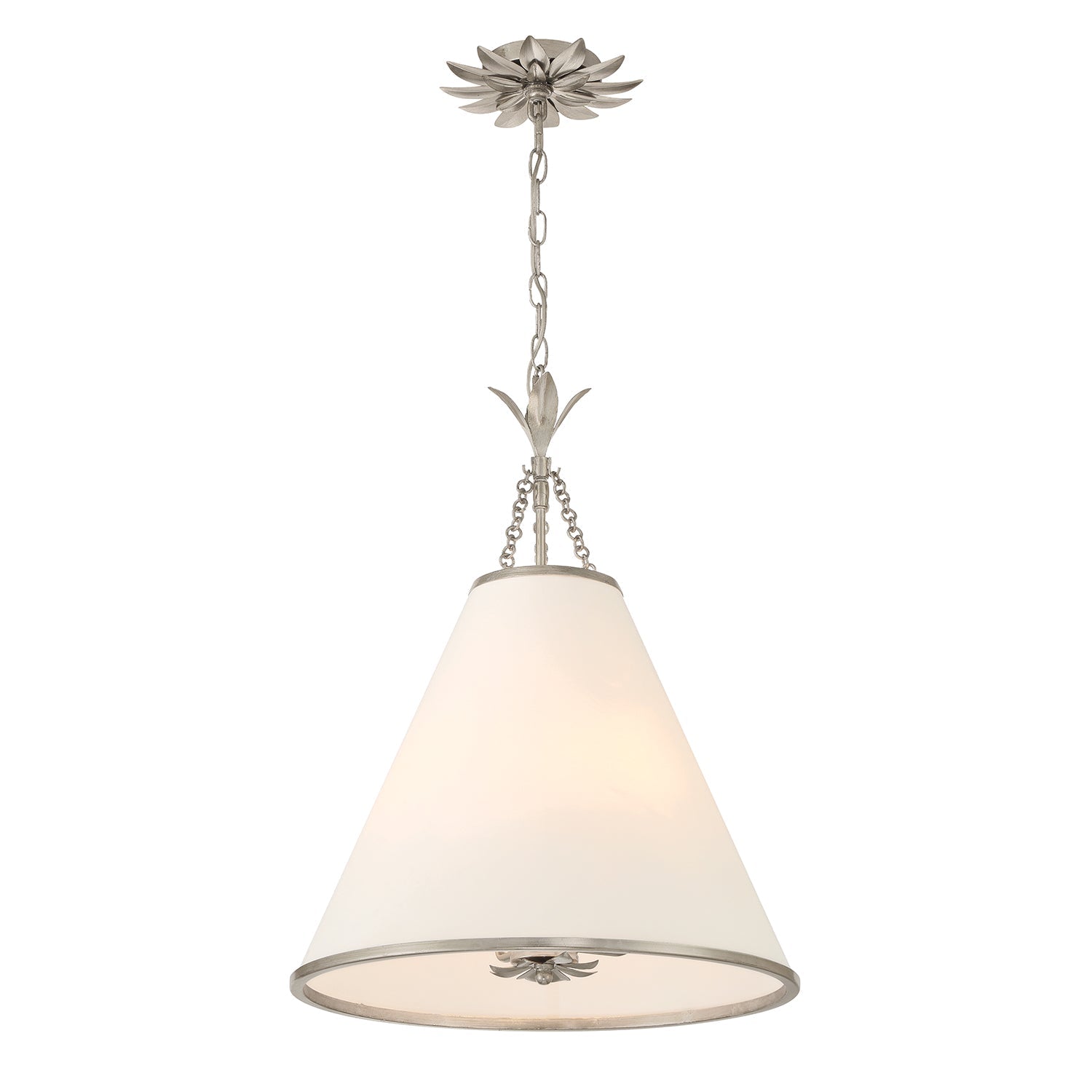Aeon Modern Minimalist Brass Metal Fabric Pendant Lamp - Lamp Copper