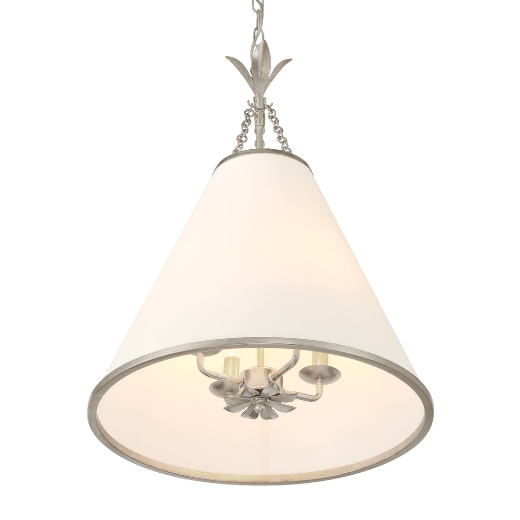 Aeon Modern Minimalist Brass Metal Fabric Pendant Lamp - Lamp Copper