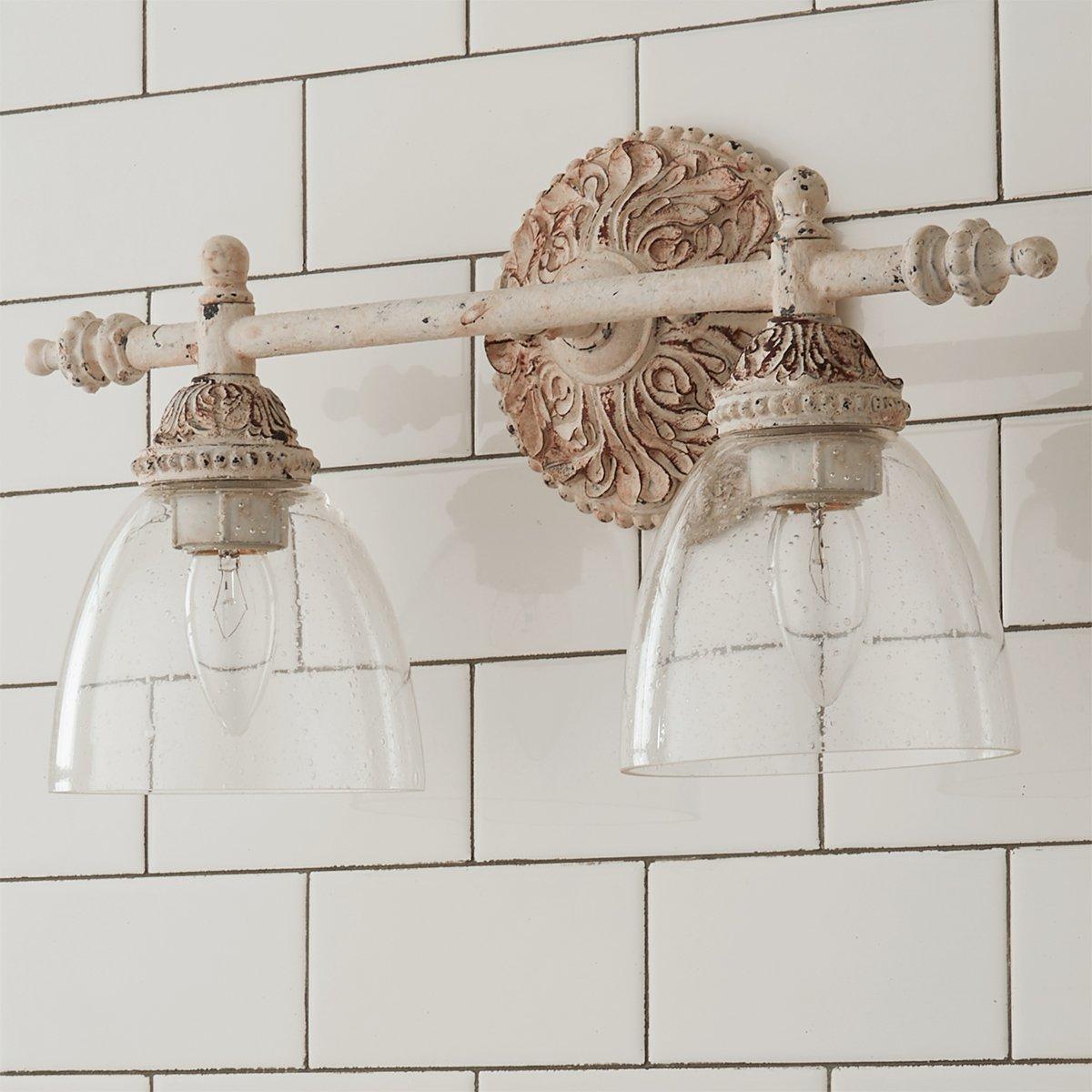 Orion Applique Murale Métal Verre Industrielle Vintage - Neutralighting