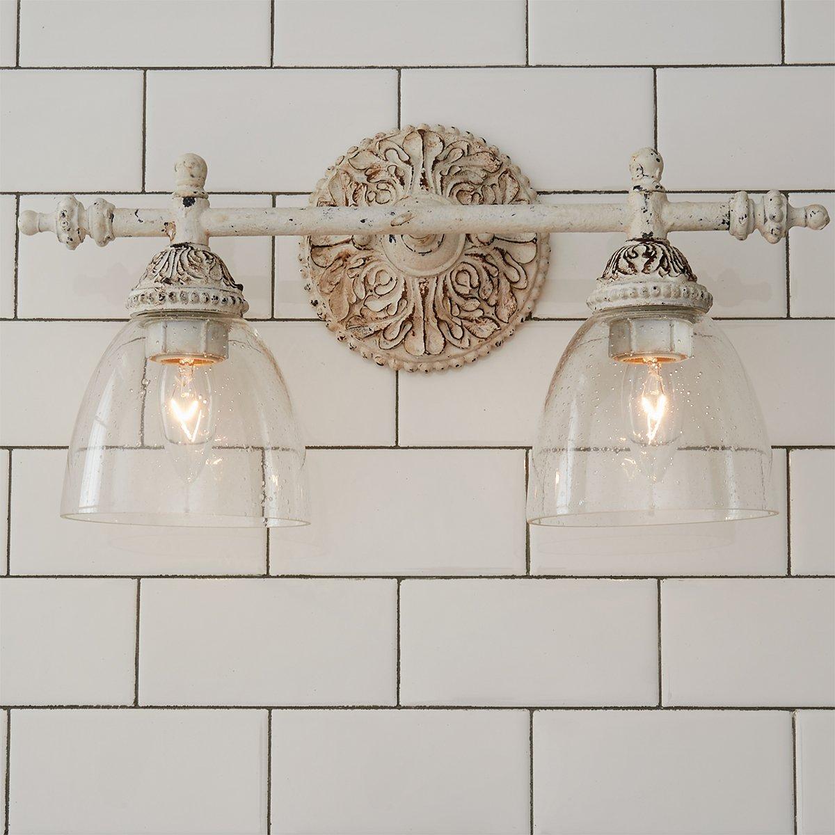 Orion Applique Murale Métal Verre Industrielle Vintage - Neutralighting