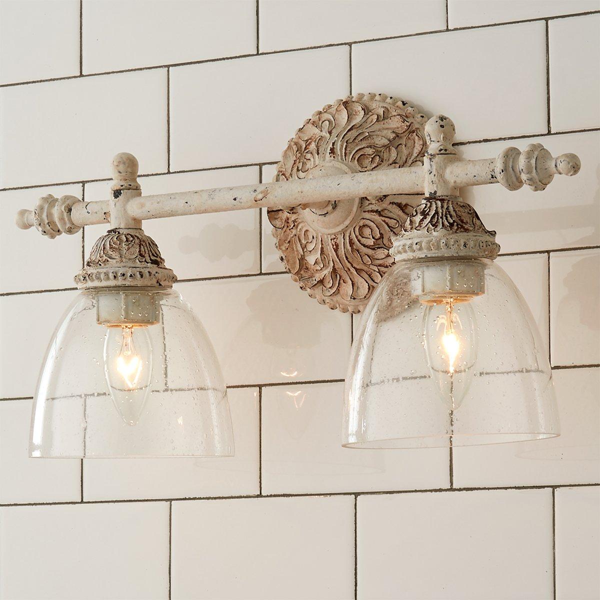 Orion Applique Murale Métal Verre Industrielle Vintage - Neutralighting
