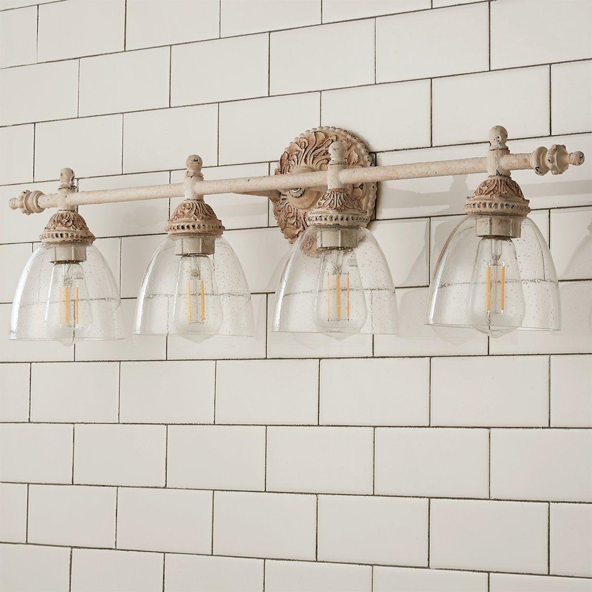 Orion Applique Murale Métal Verre Industrielle Vintage - Neutralighting