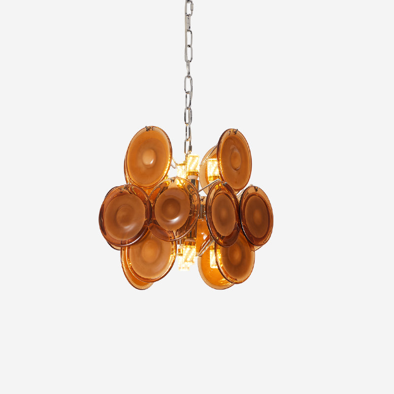Brunelle Verre Poli Élégance Lampe Pendante - Neutralighting