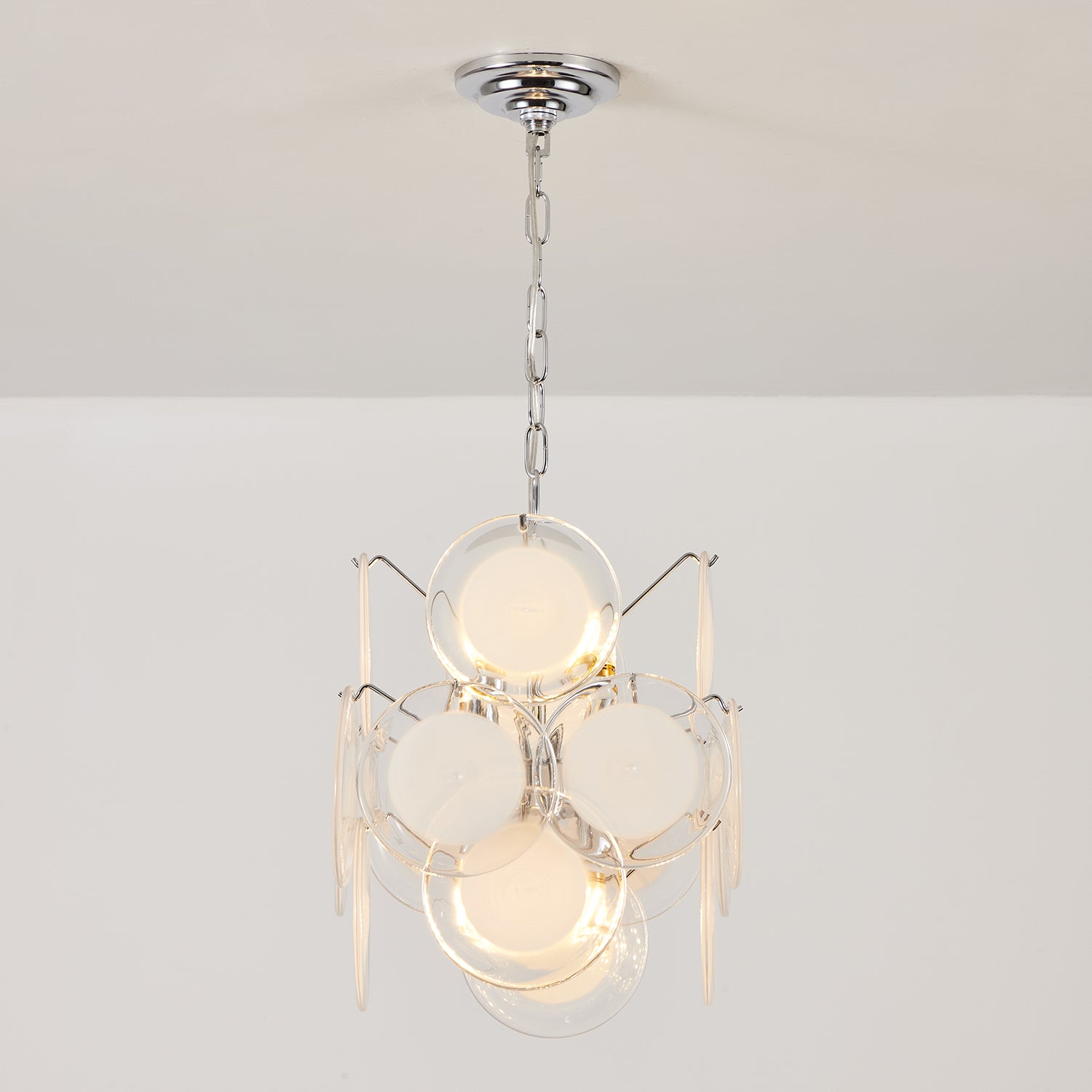 Brunelle Verre Poli Élégance Lampe Pendante - Neutralighting