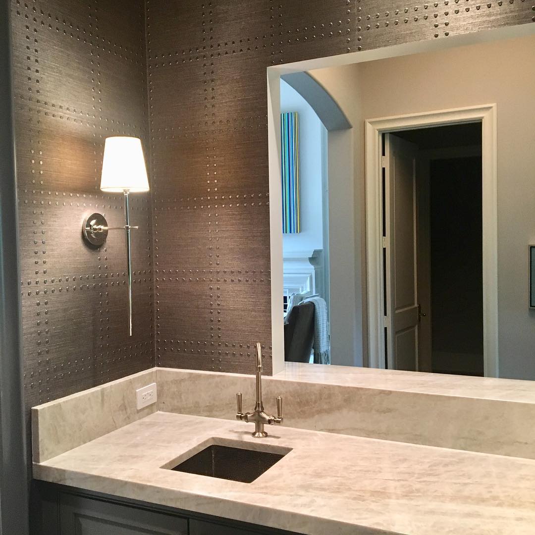 Theodore Applique Murale en Laiton et Tissu - Neutralighting