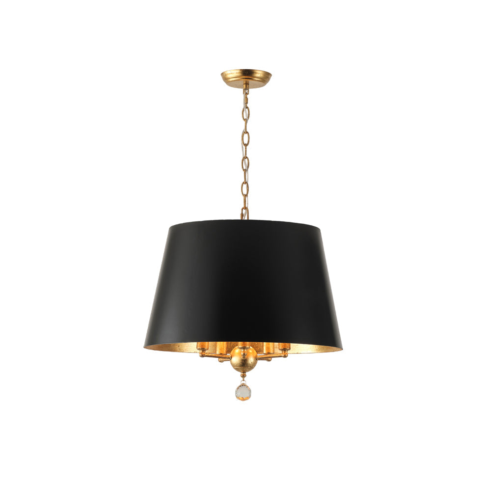 Ethere Suspension Métal Noir Industrielle Vintage - Neutralighting