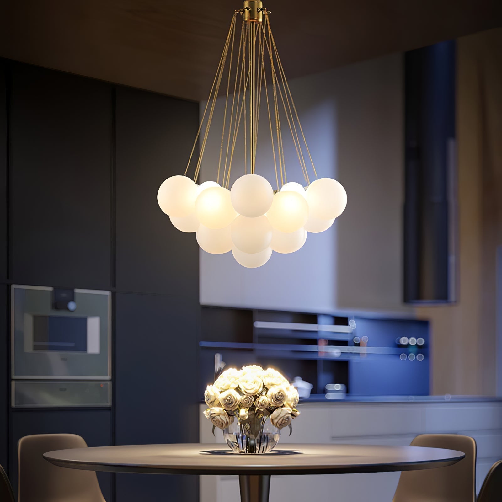 Fayne Suspension Bulle à Globe en Verre - Neutralighting