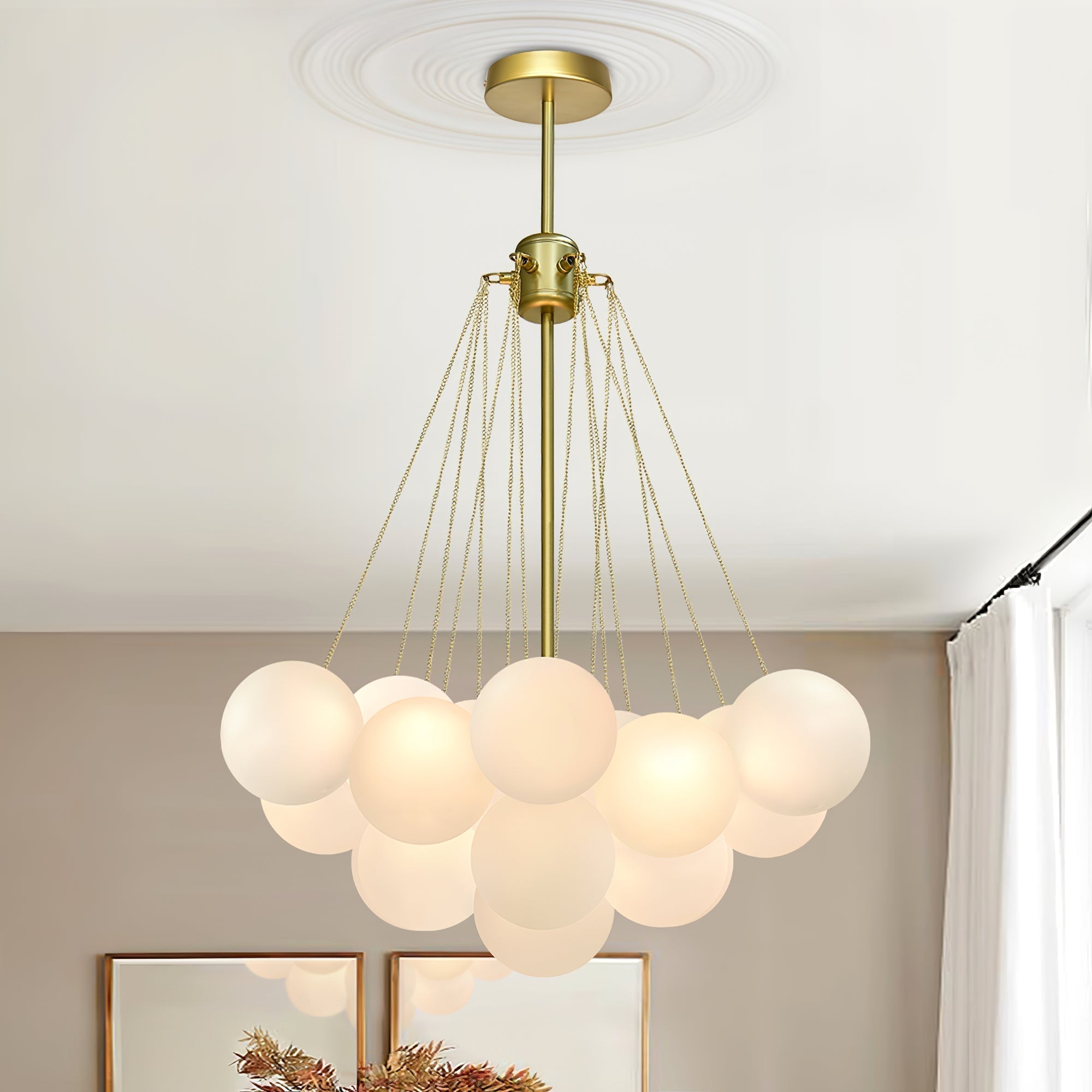 Fayne Suspension Bulle à Globe en Verre - Neutralighting