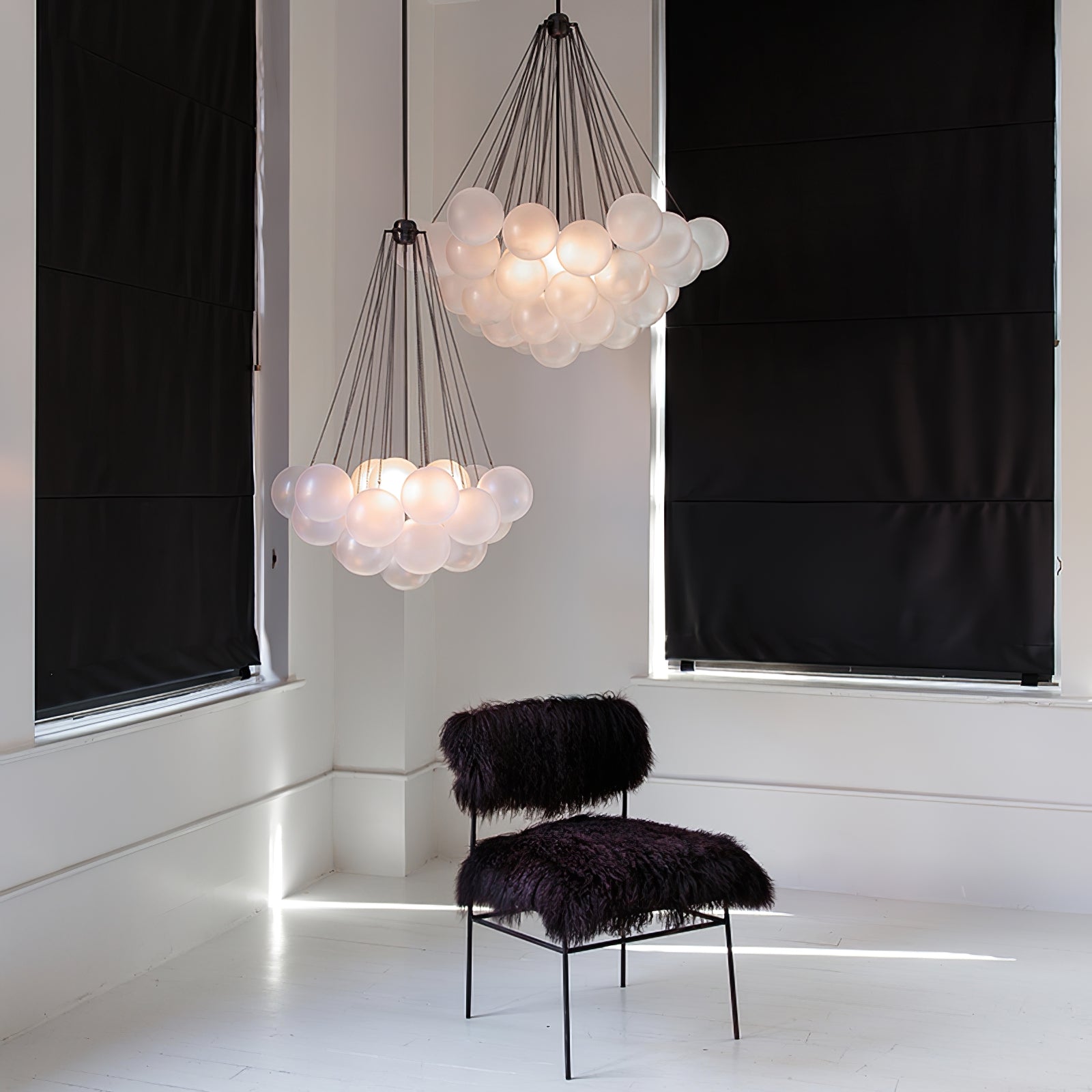 Fayne Suspension Bulle à Globe en Verre - Neutralighting