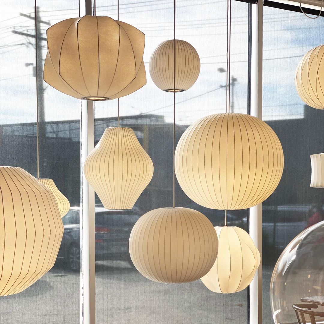 Etrio Suspension Bulle en Soie de Mûrier - Neutralighting