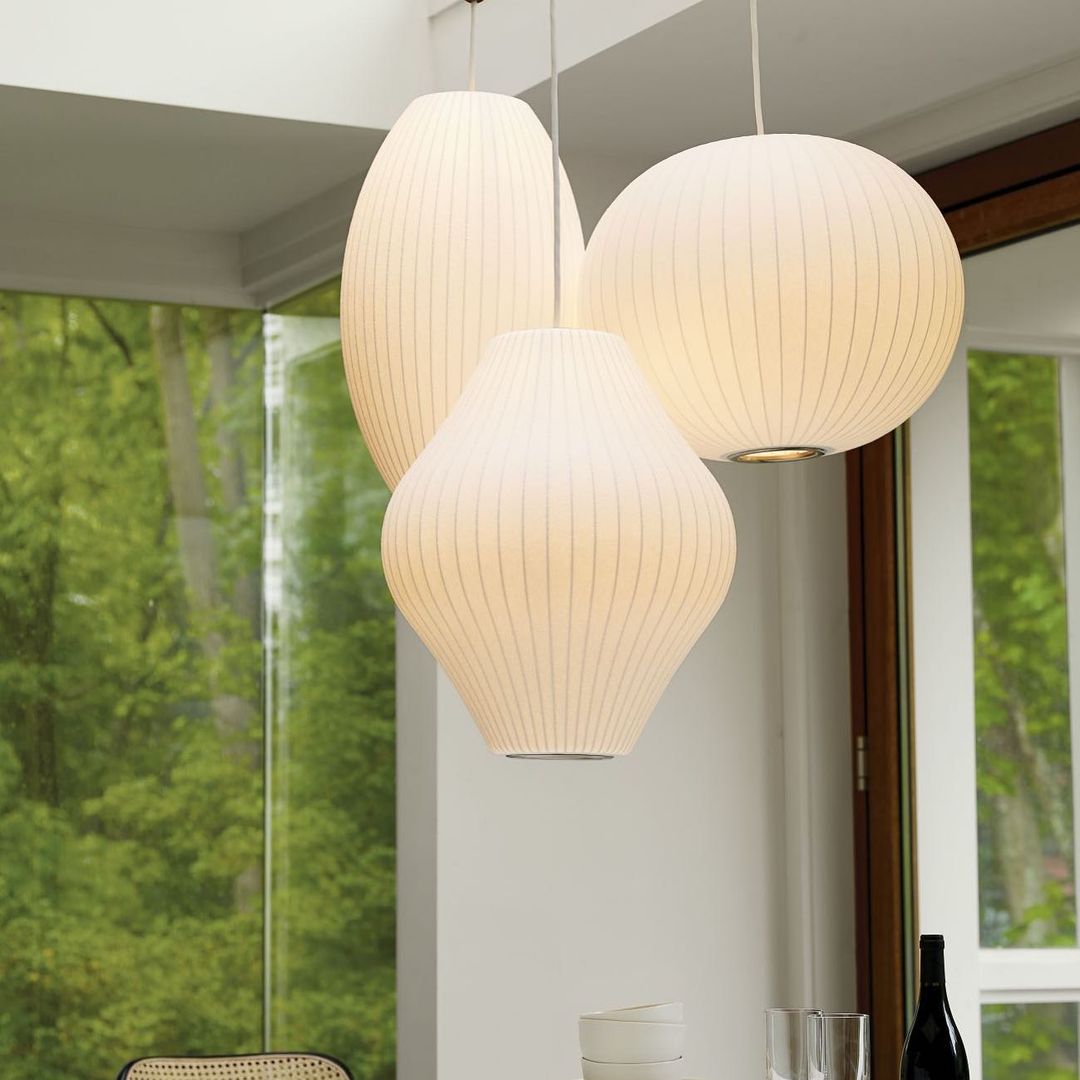 Etrio Suspension Bulle en Soie de Mûrier - Neutralighting