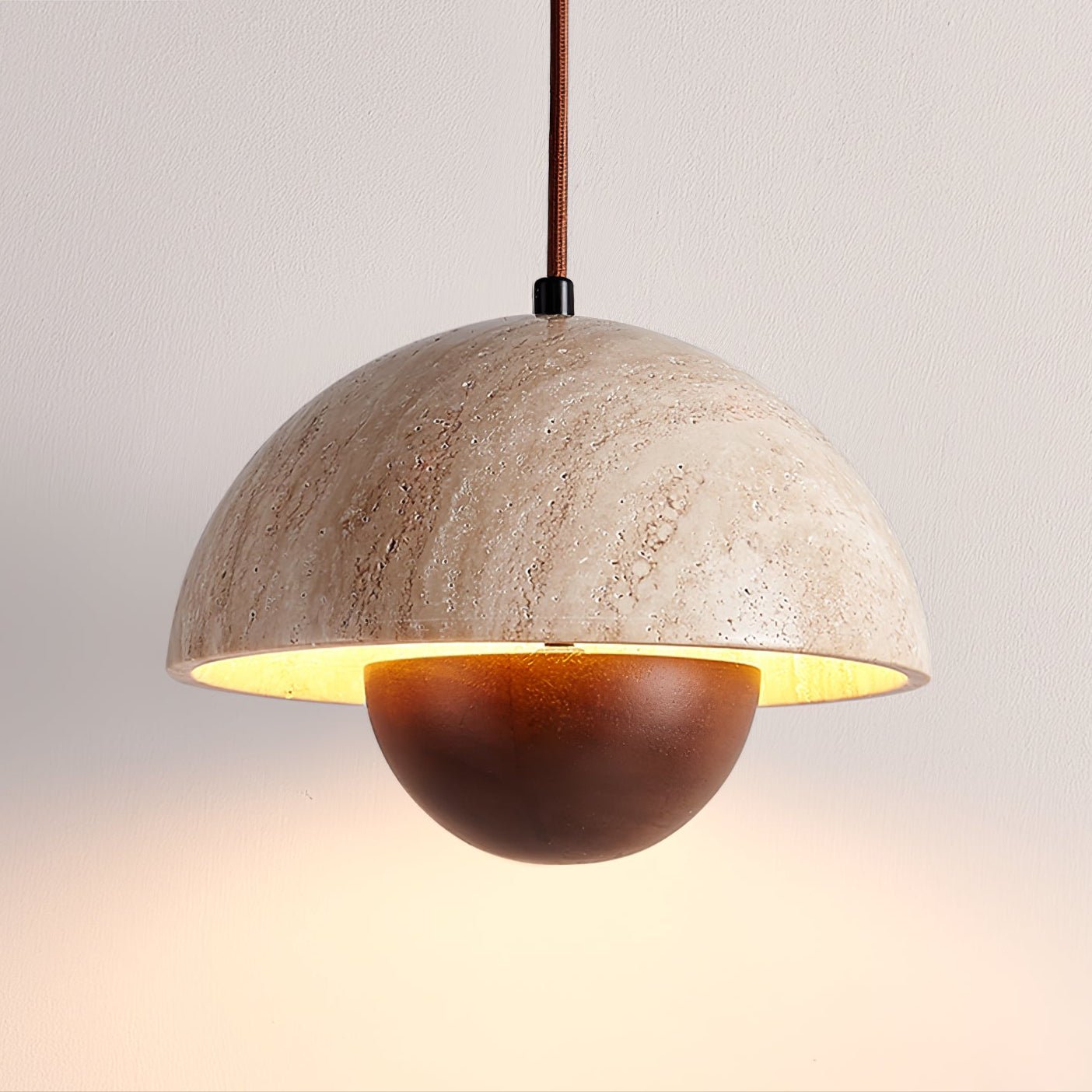Ersile Travertine Pendant Light - Letslighting