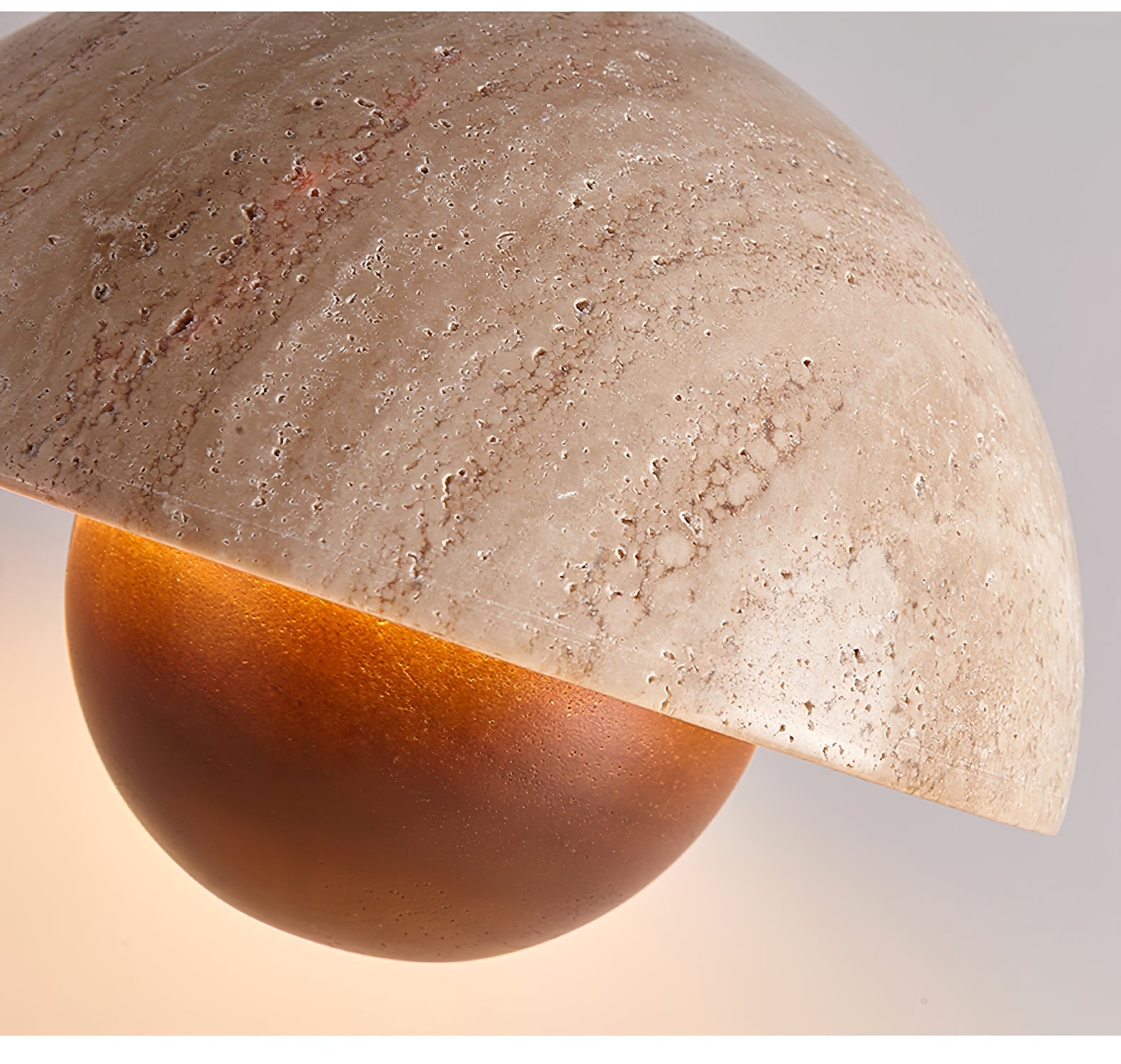 Ersile Travertine Pendant Light - Letslighting