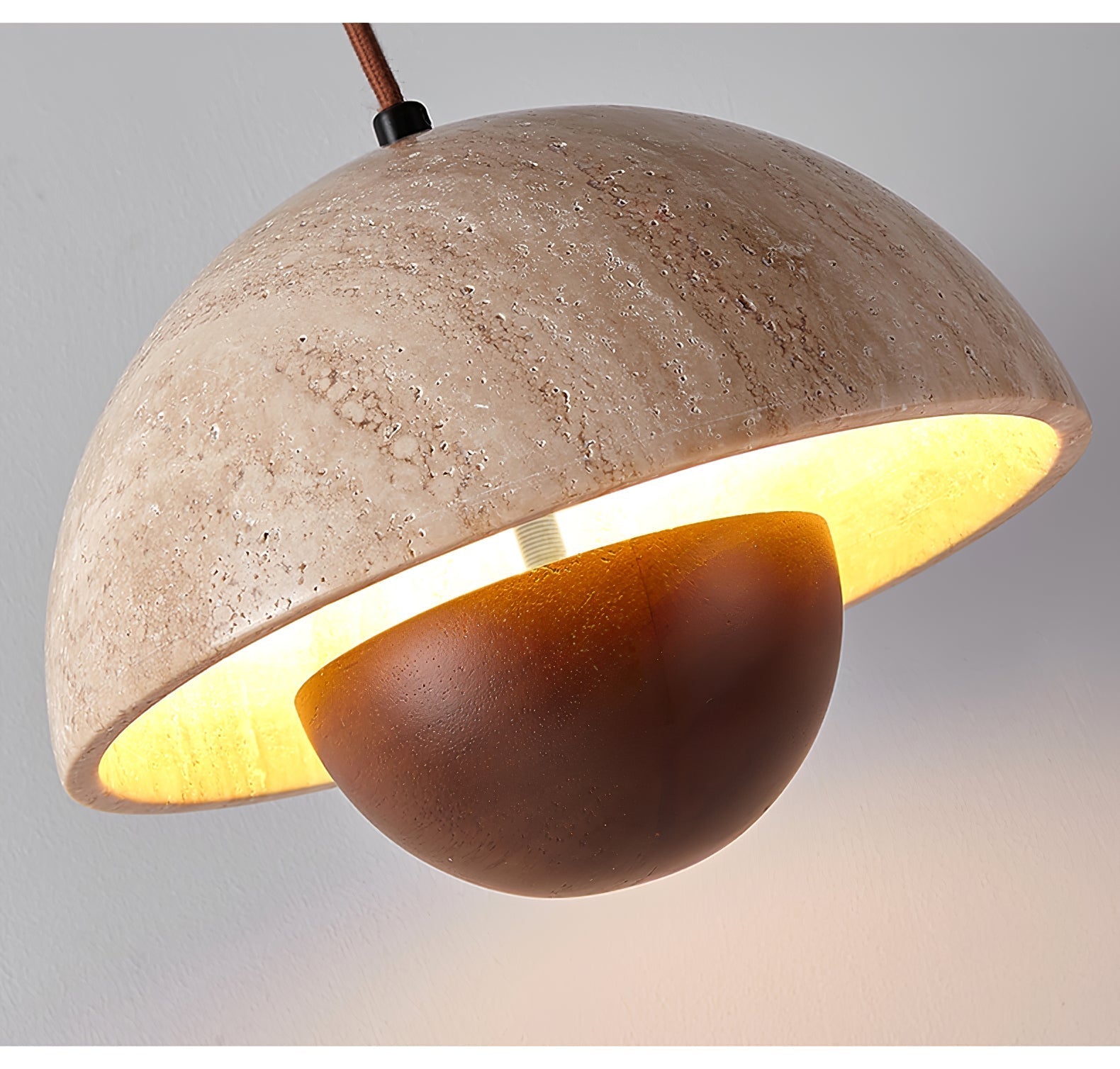 Ersile Travertine Pendant Light - Letslighting