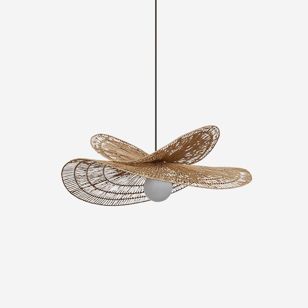 Bukolique Suspension Rotin Floraison - Neutralighting