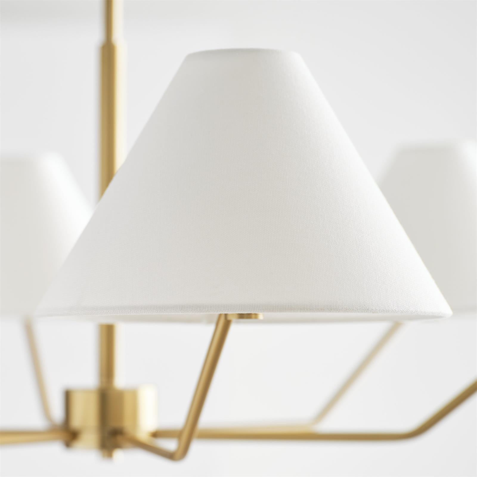 Vortex Lustre en tissu de style industriel traditionnel et vintage - Neutralighting